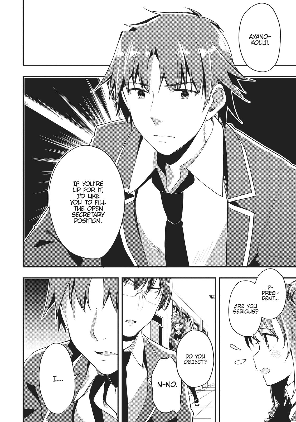 Read Classroom of the Elite Manga Online