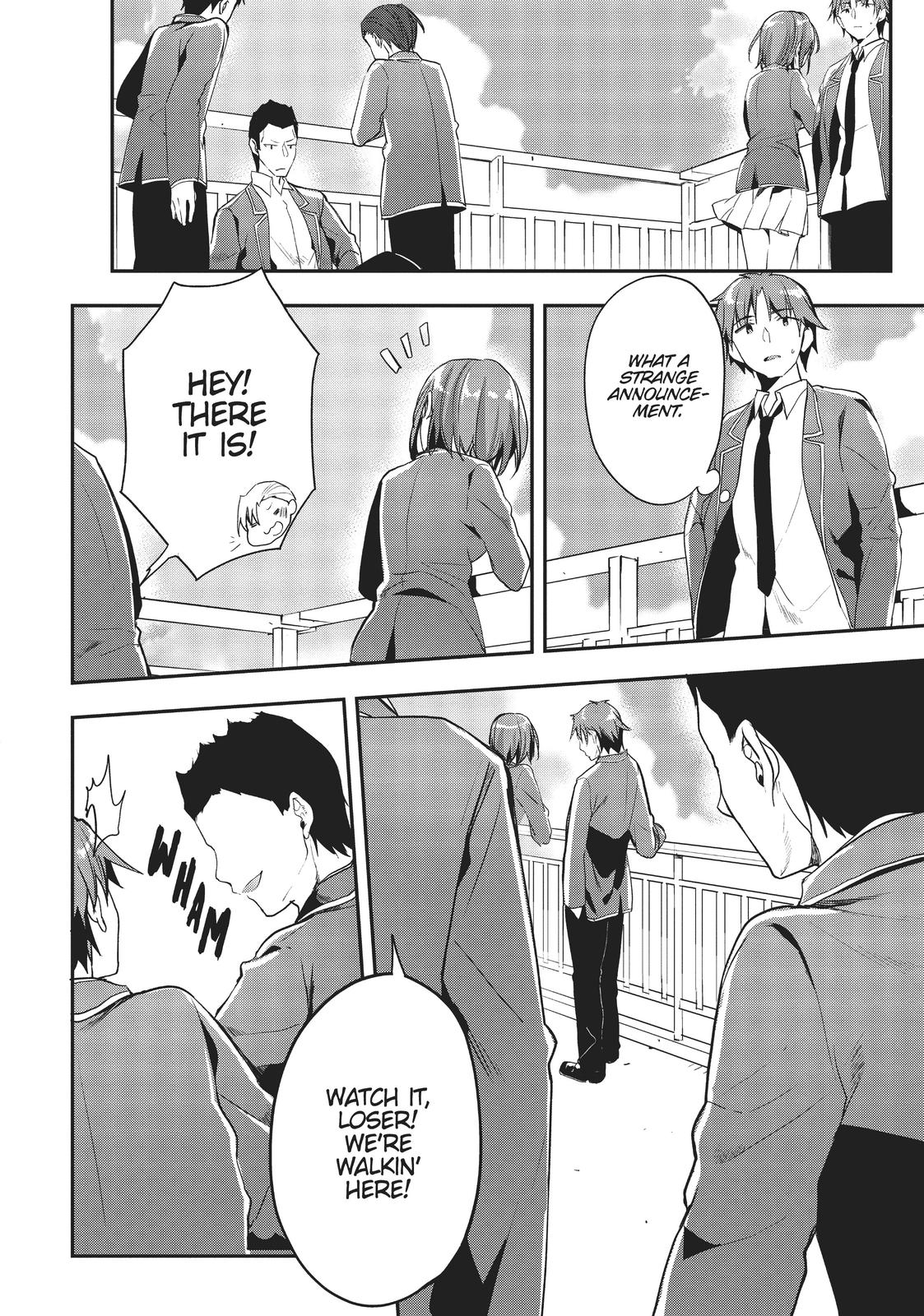 Read Classroom of the Elite Manga Online