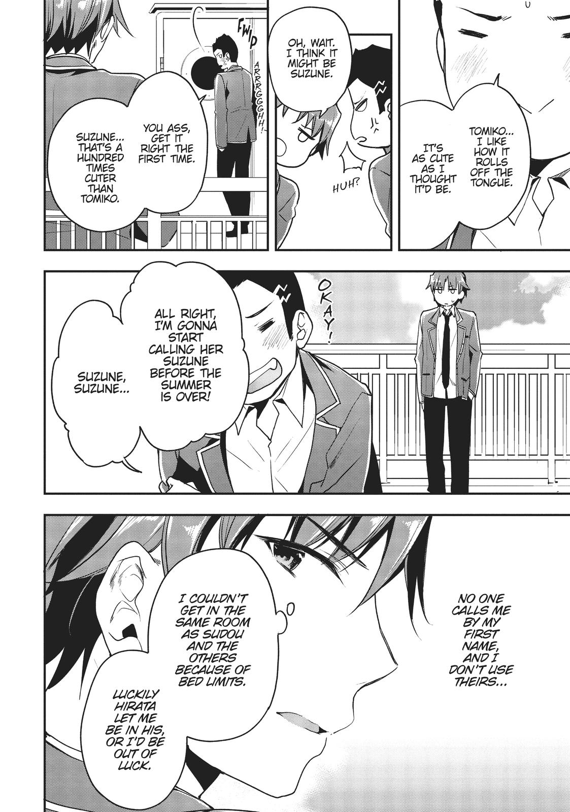 Read Classroom of the Elite Manga Online