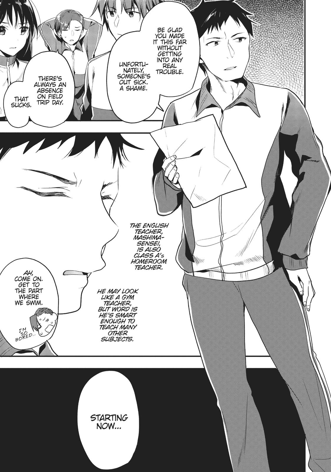 Read Classroom of the Elite Manga Online