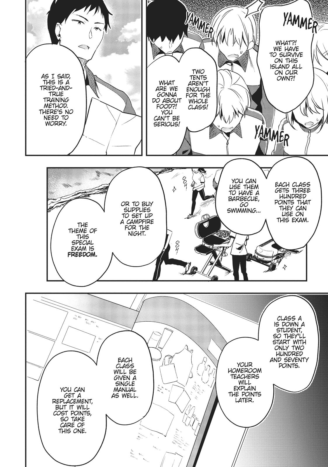 Read Classroom of the Elite Manga Online