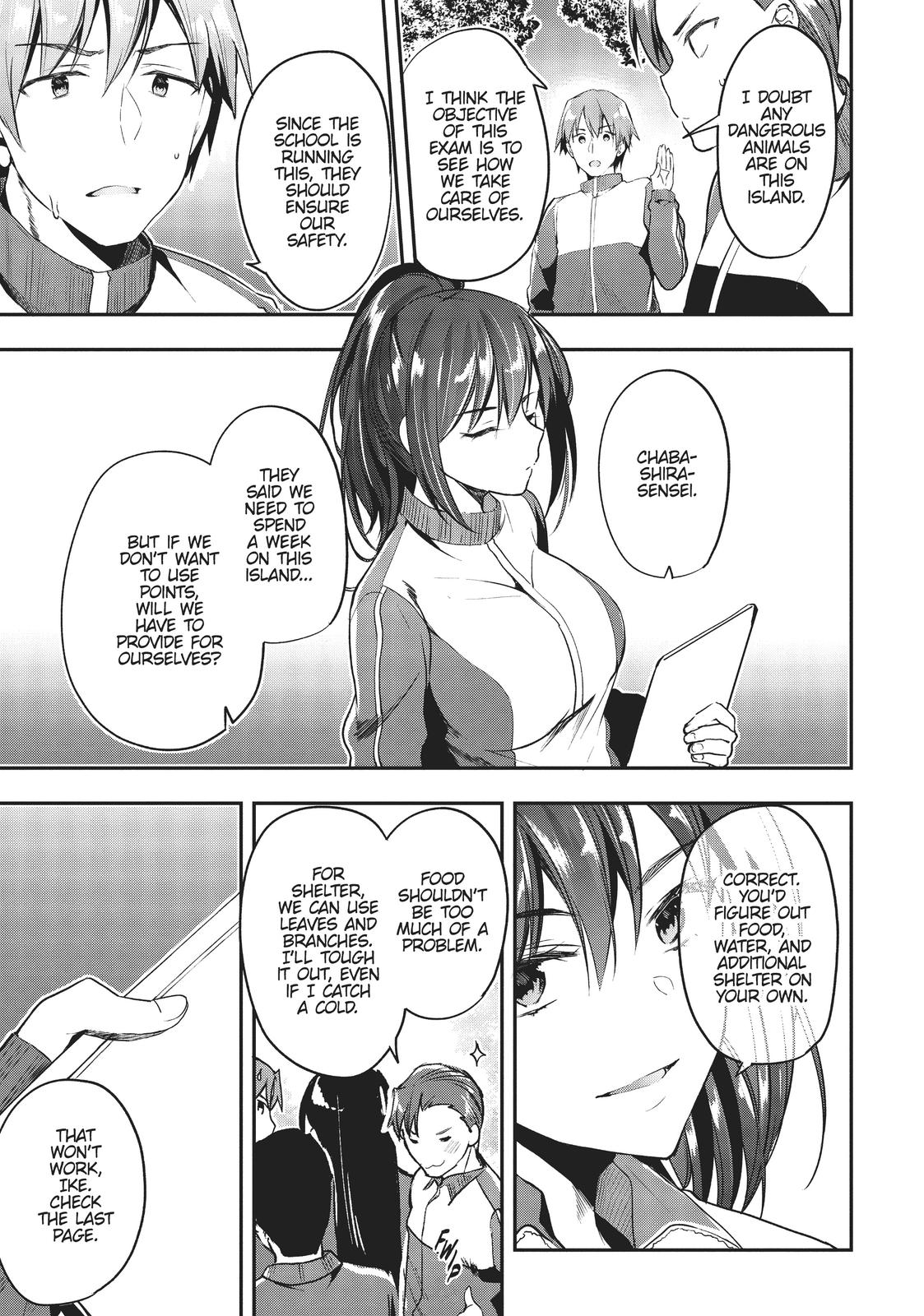 Read Classroom of the Elite Manga Online