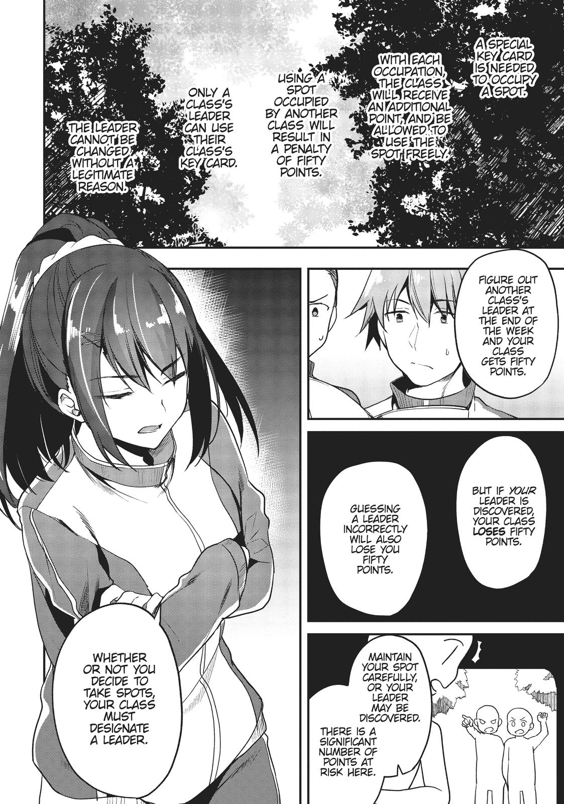 Read Classroom of the Elite Manga Online