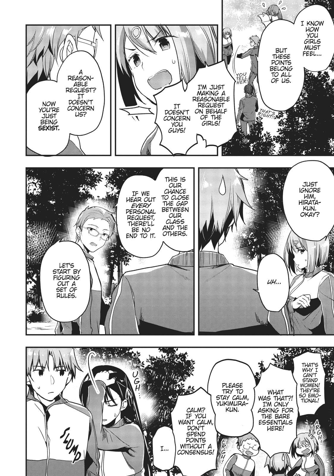 Read Classroom of the Elite Manga Online