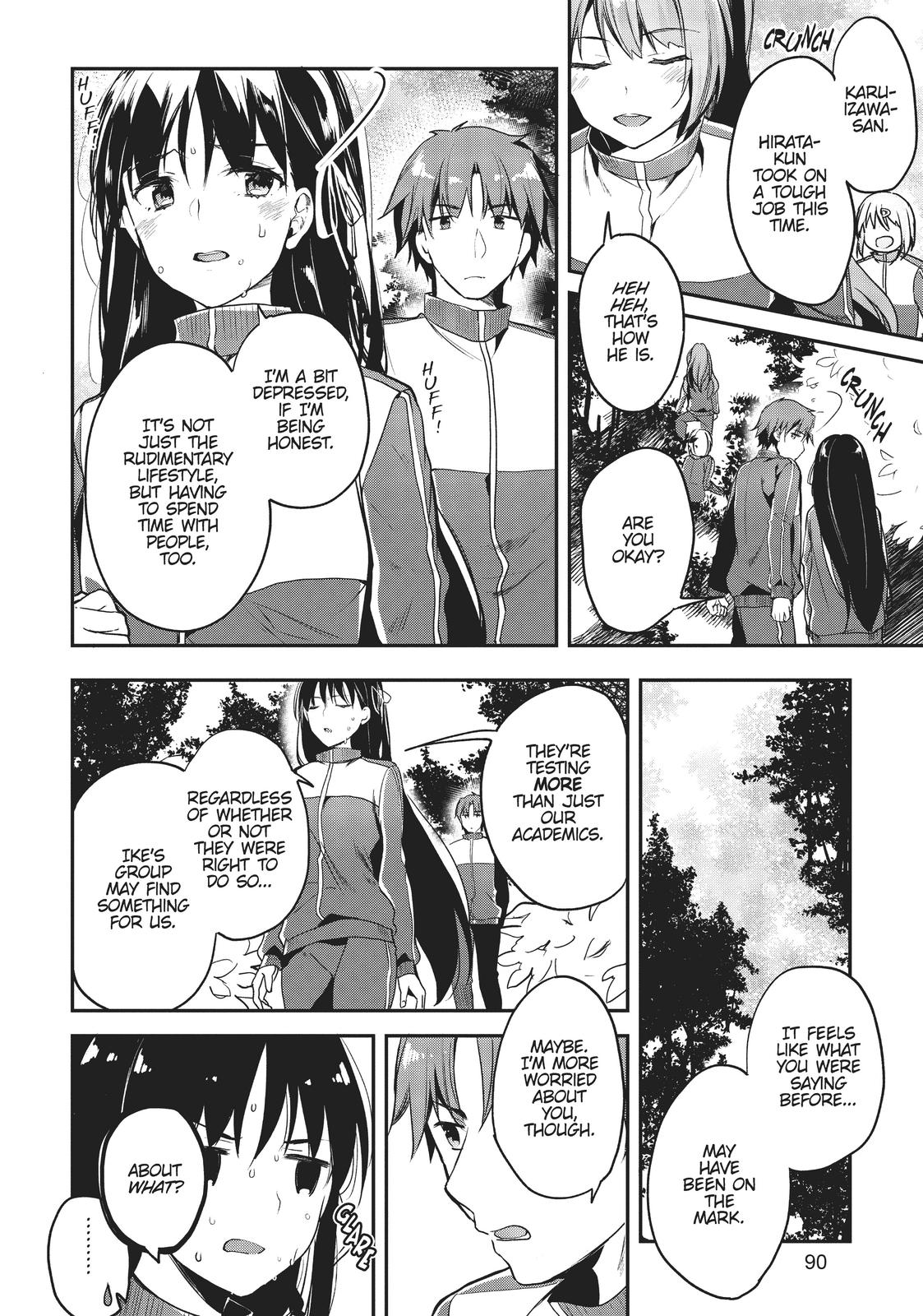 Read Classroom of the Elite Manga Online