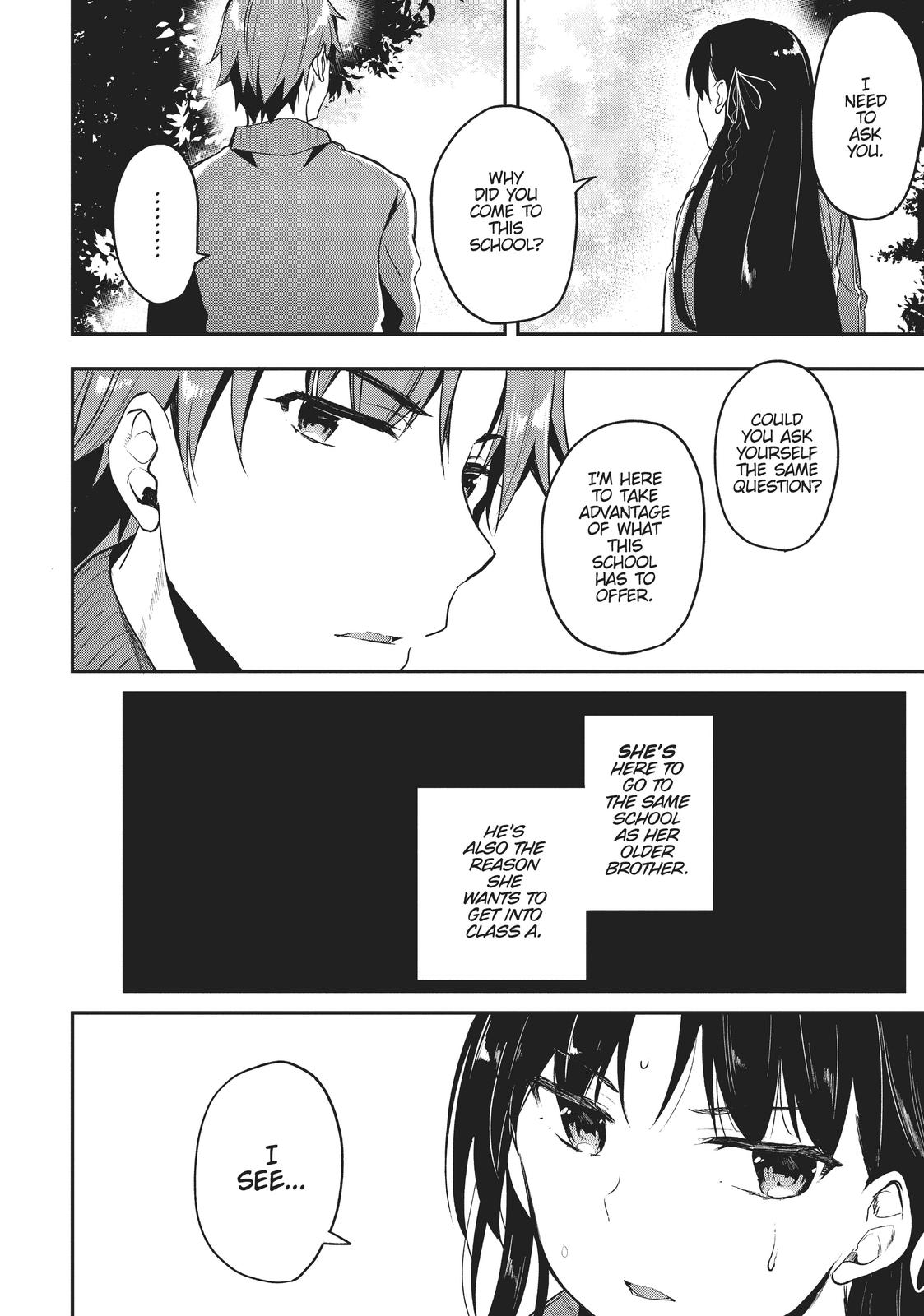 Read Classroom of the Elite Manga Online