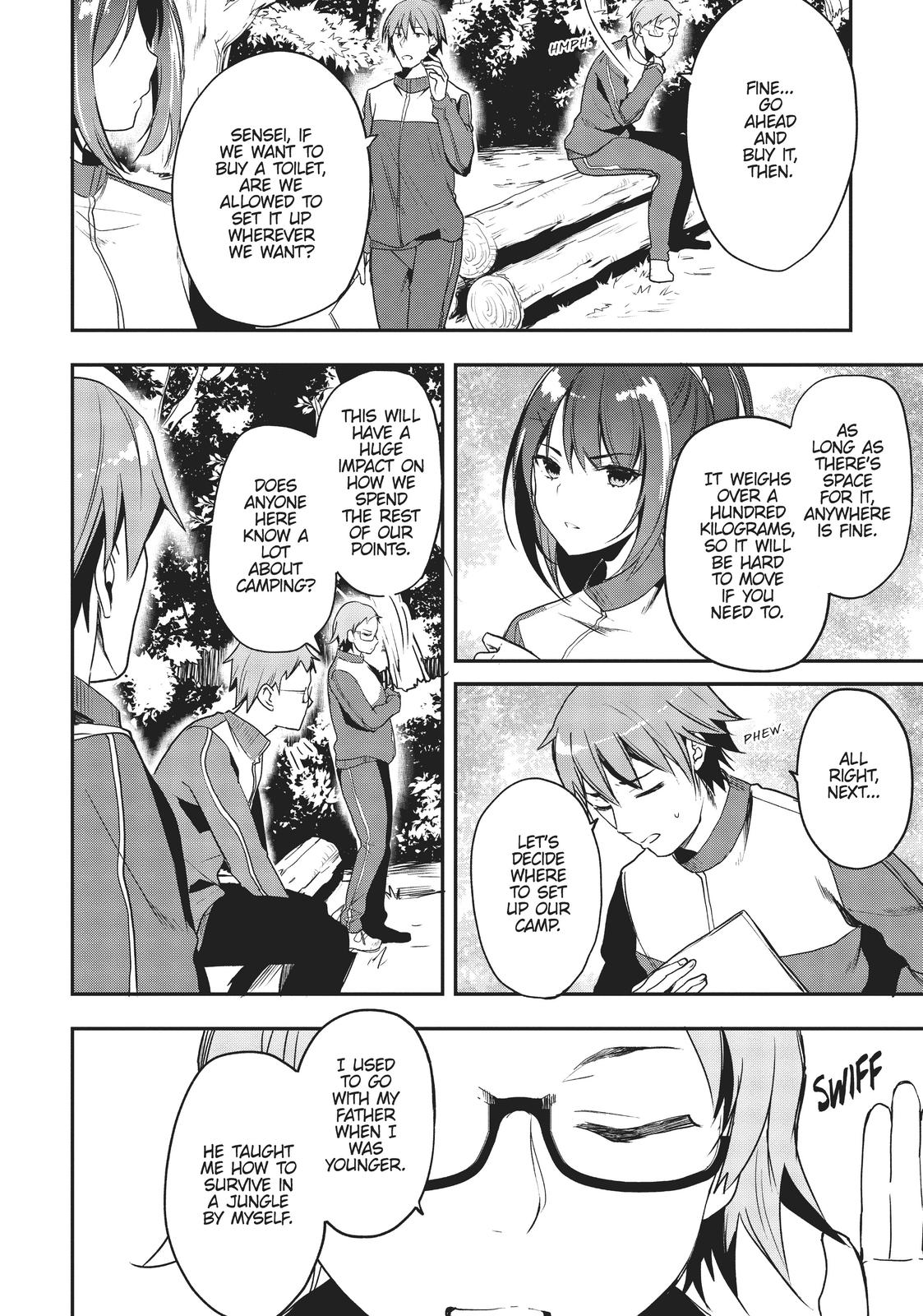 Read Classroom of the Elite Manga Online