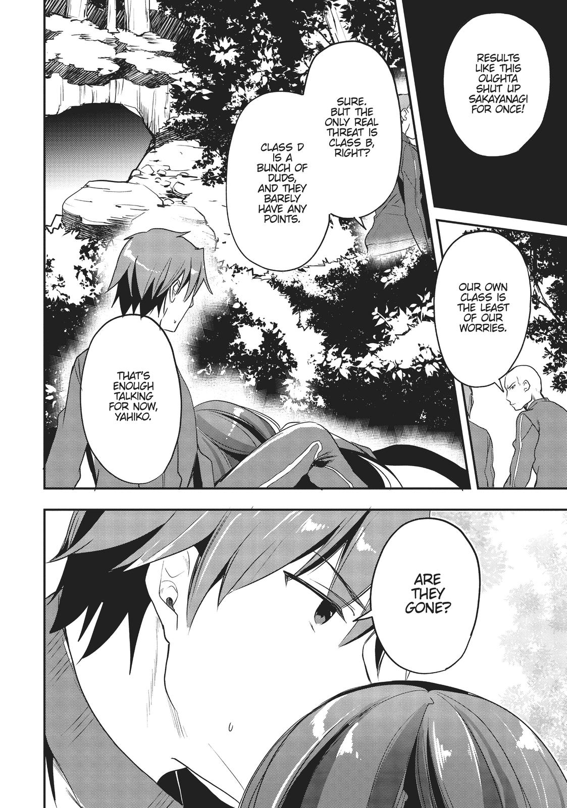 Read Classroom of the Elite Manga Online