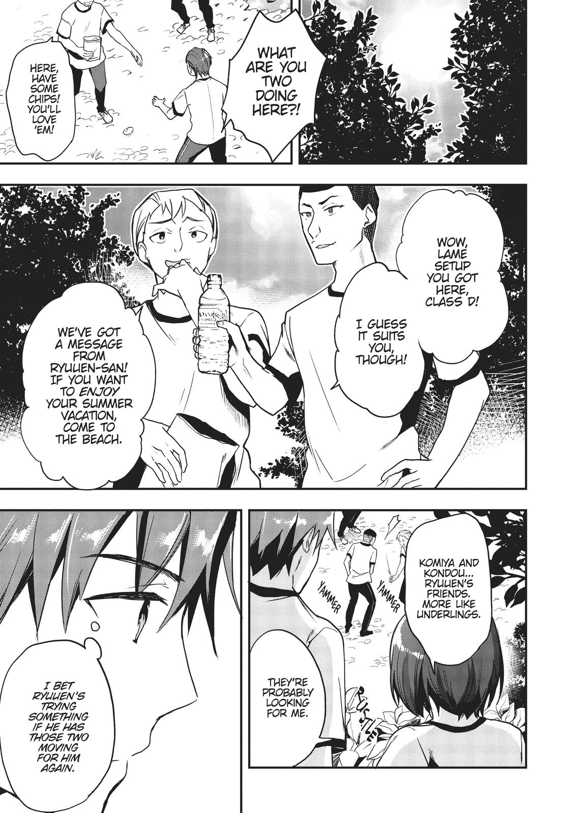 Read Classroom of the Elite Manga Online