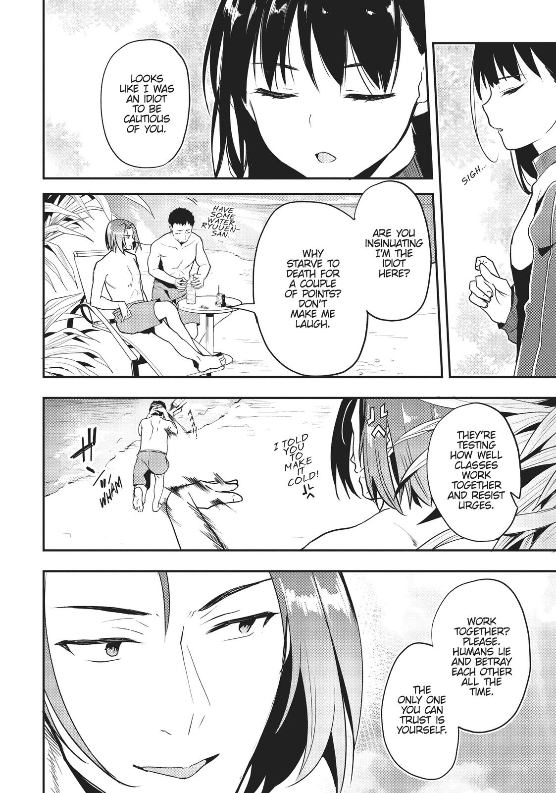 Read Classroom of the Elite Manga Online