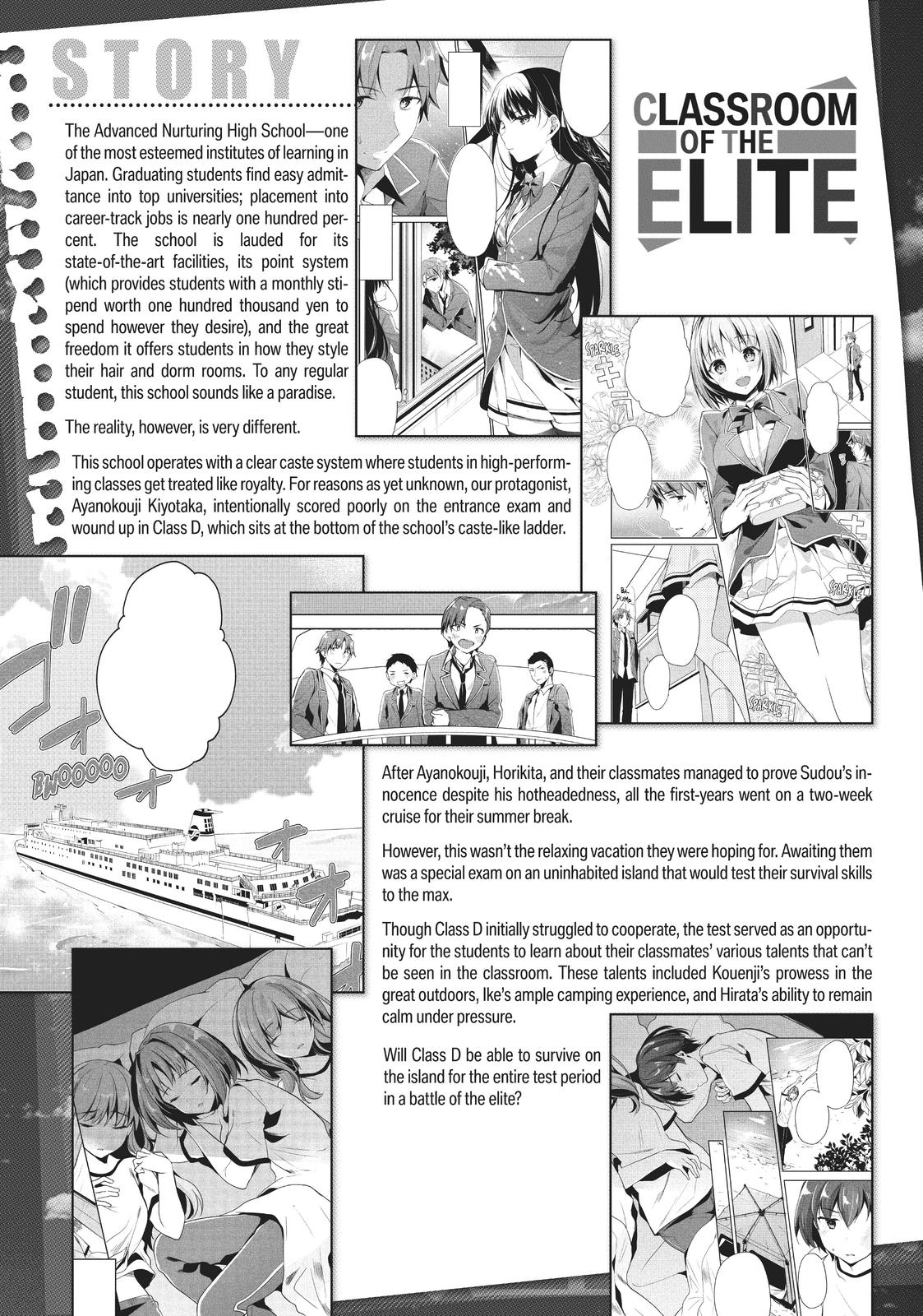 Read Classroom of the Elite Manga Online