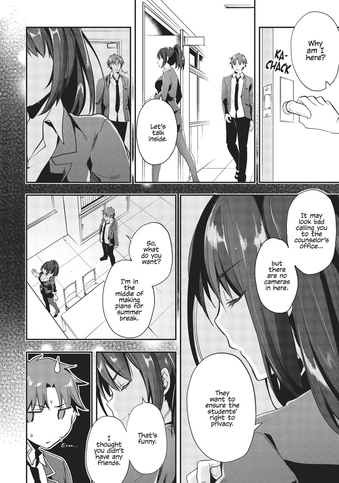 Read Classroom of the Elite Manga Online