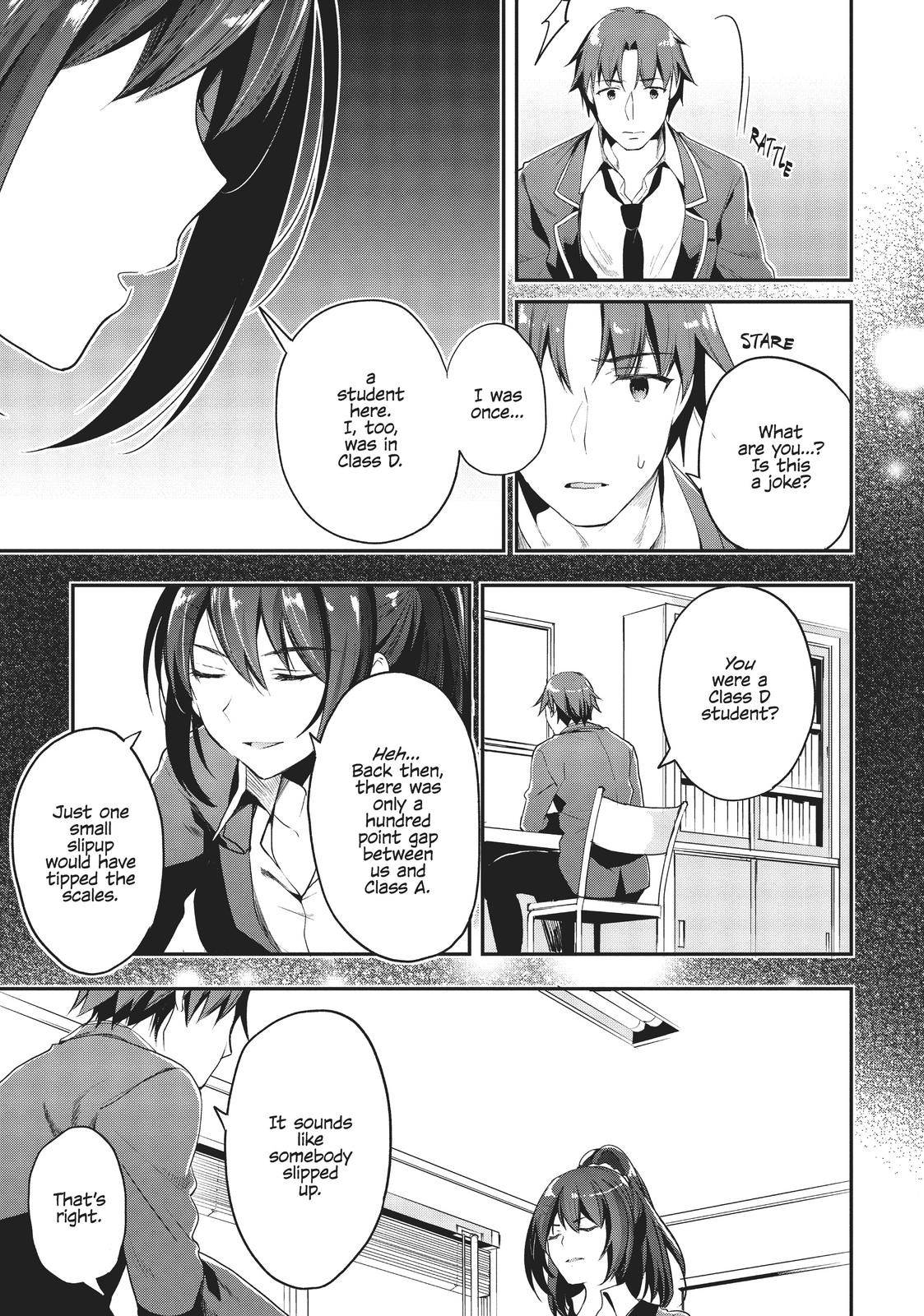 Read Classroom of the Elite Manga Online