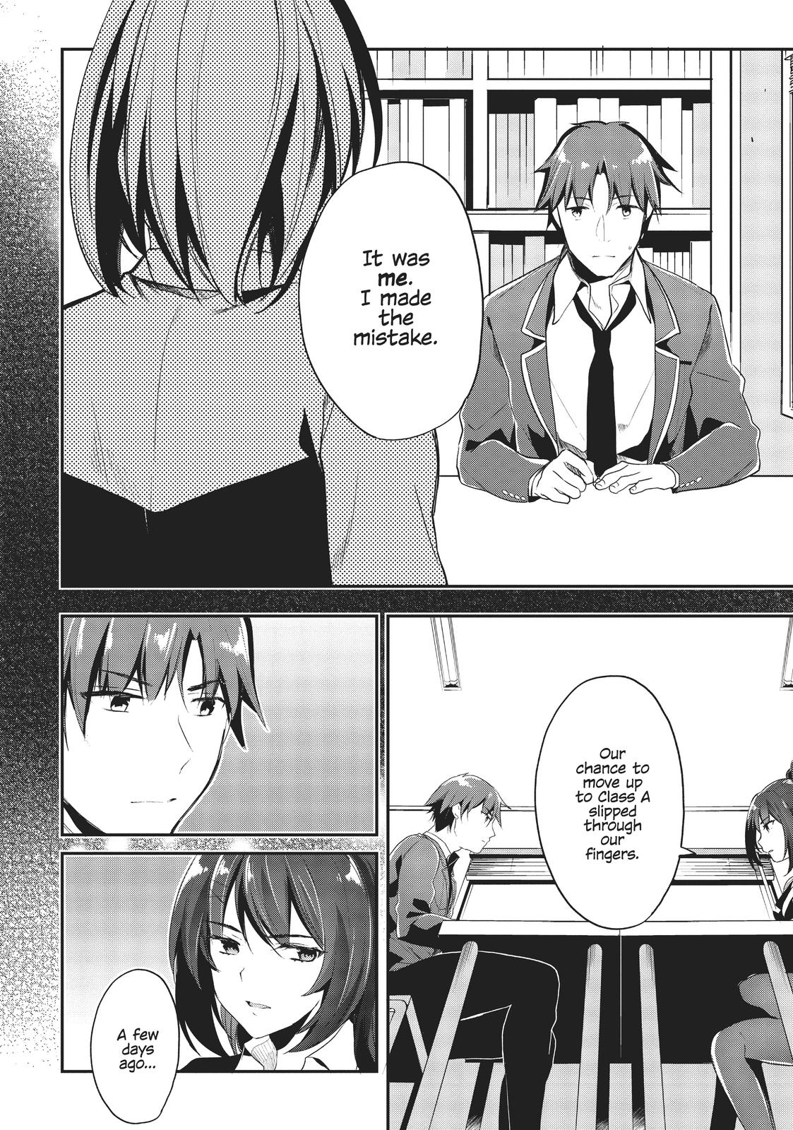 Read Classroom of the Elite Manga Online