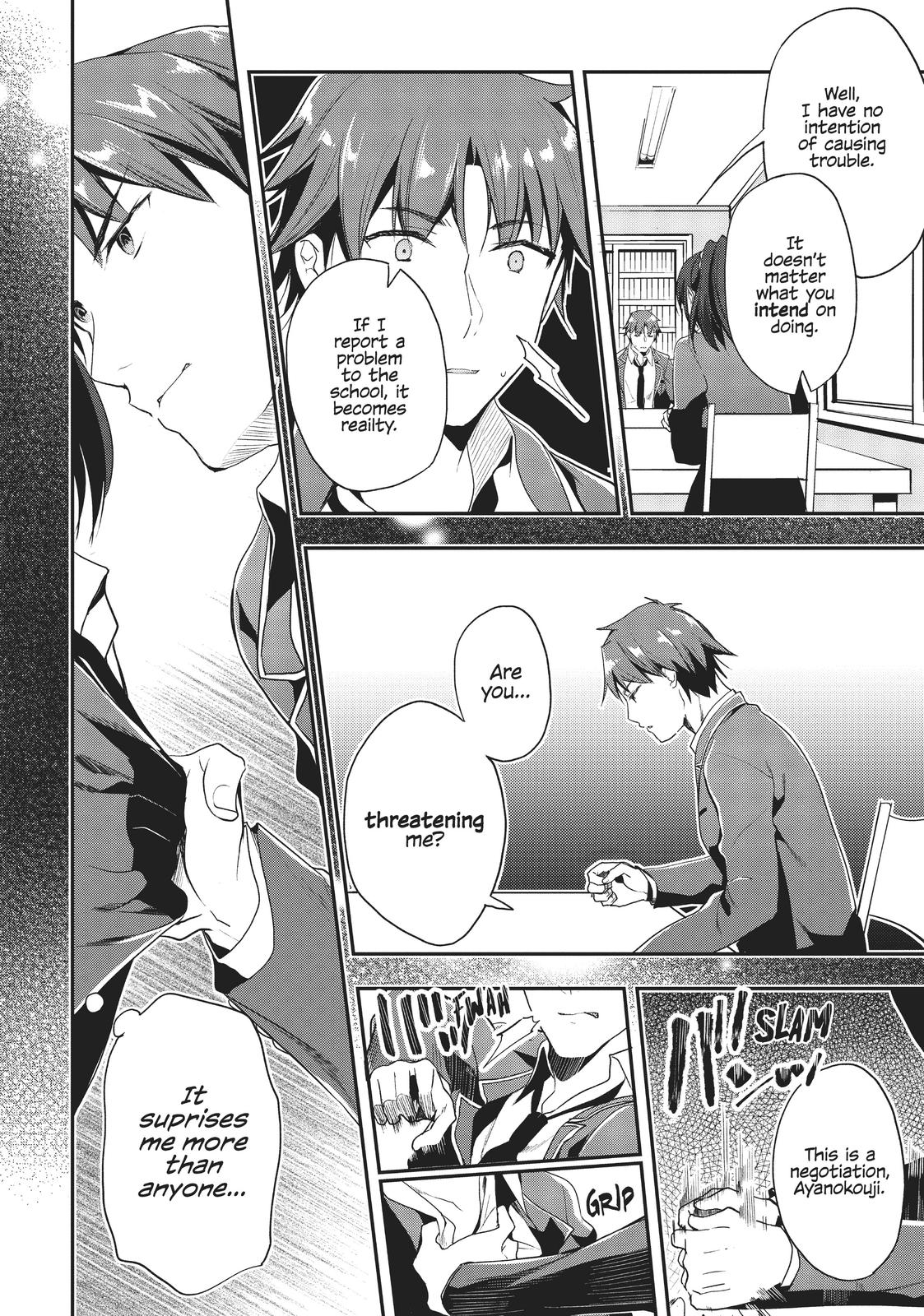 Read Classroom of the Elite Manga Online