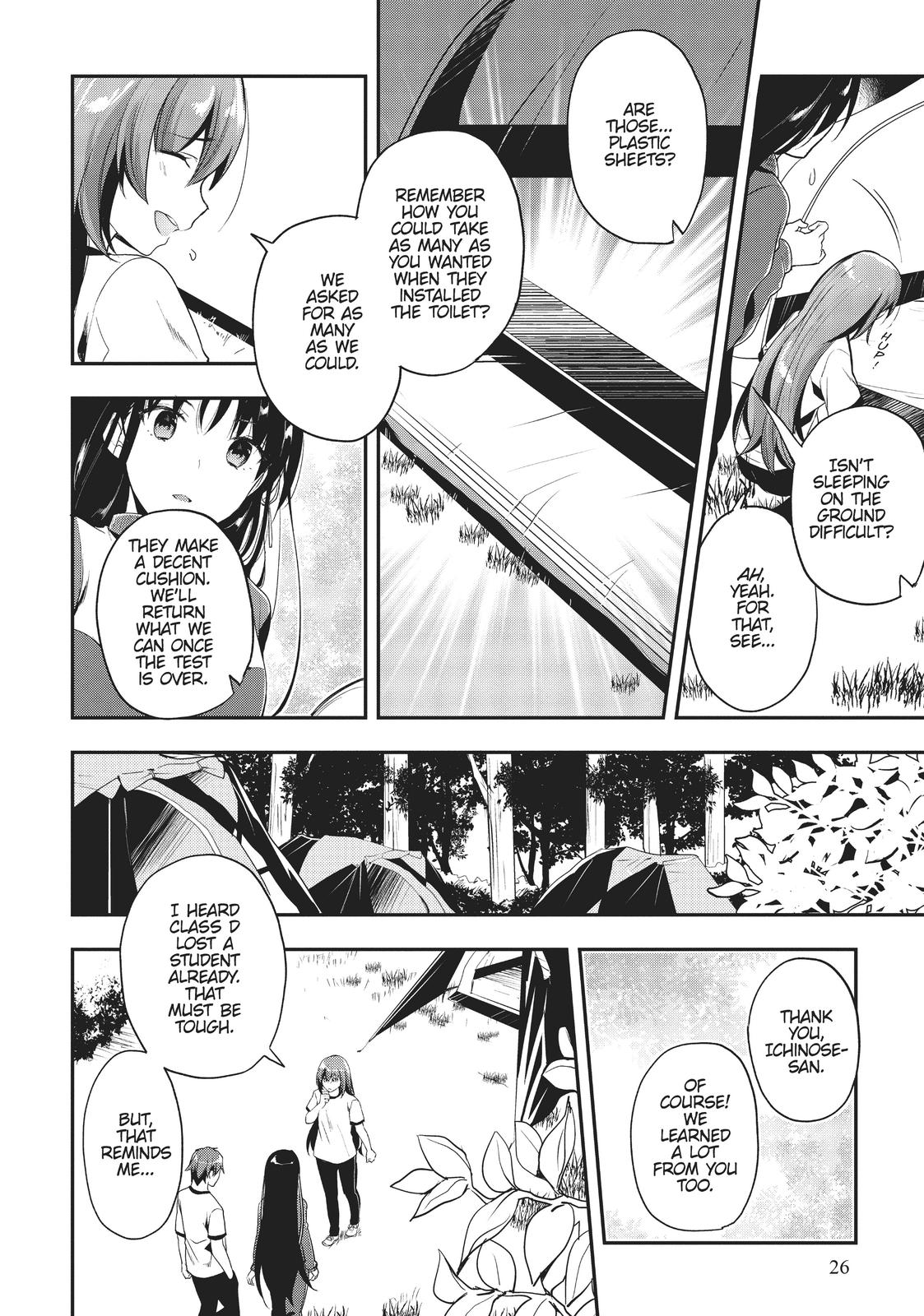Read Classroom of the Elite Manga Online