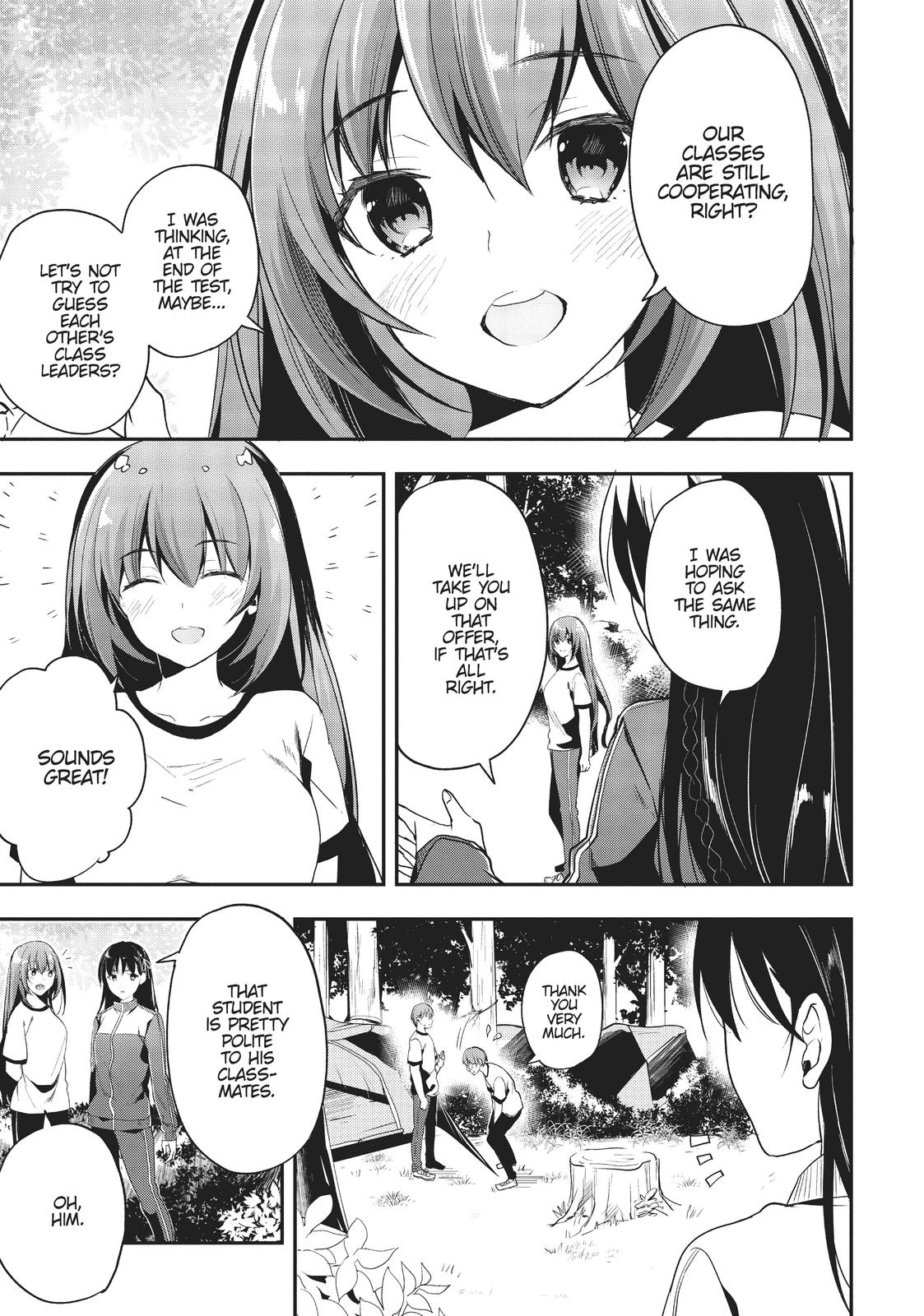Read Classroom of the Elite Manga Online