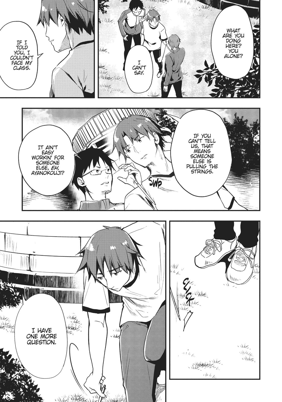 Read Classroom of the Elite Manga Online