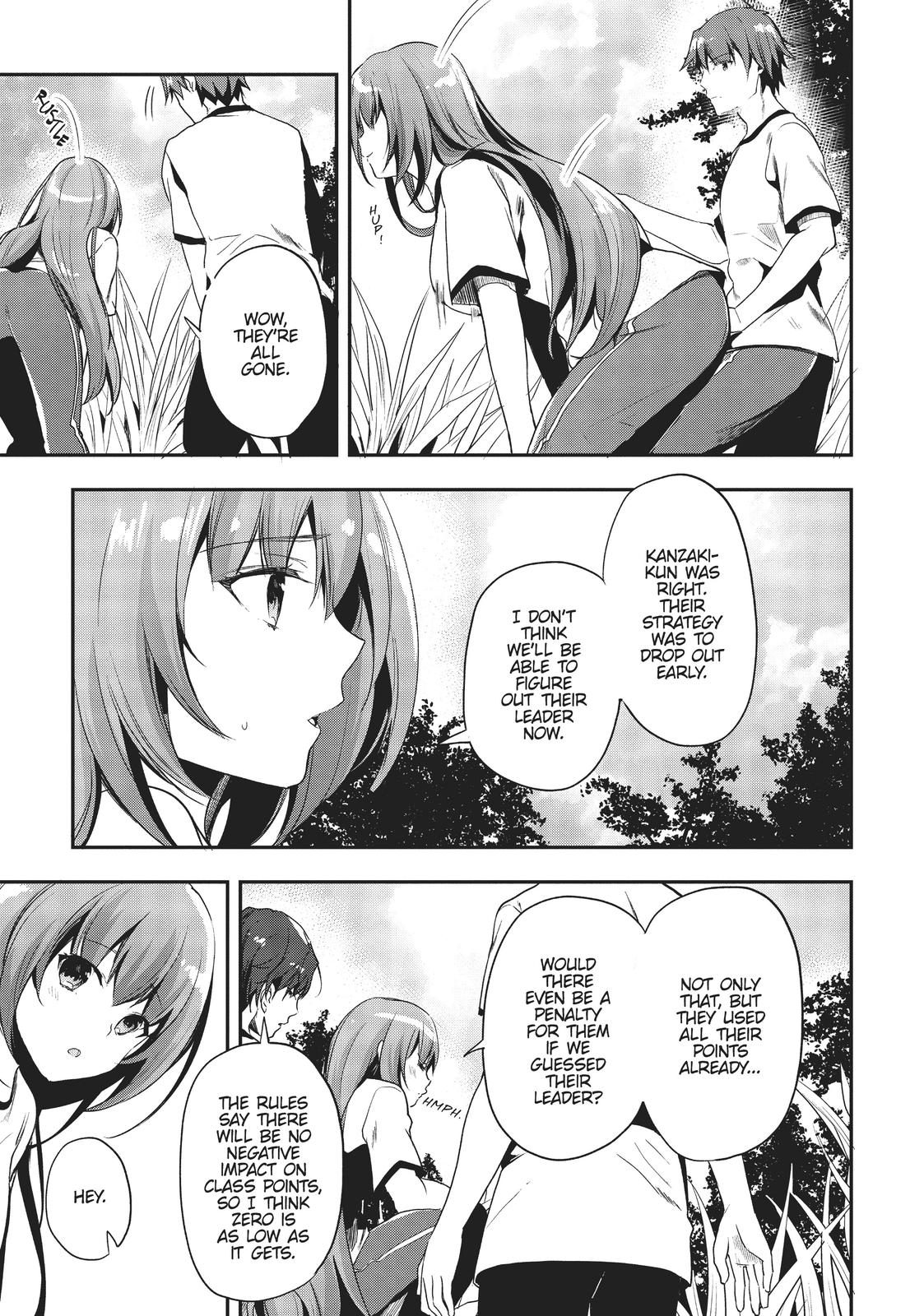 Read Classroom of the Elite Manga Online