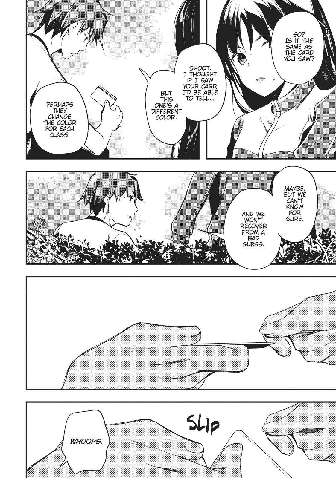 Read Classroom of the Elite Manga Online