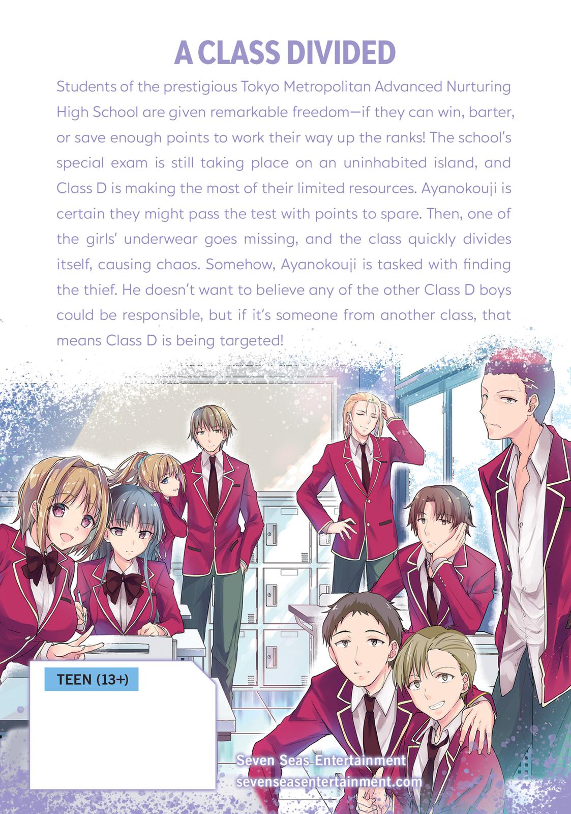Read Classroom of the Elite Manga Online