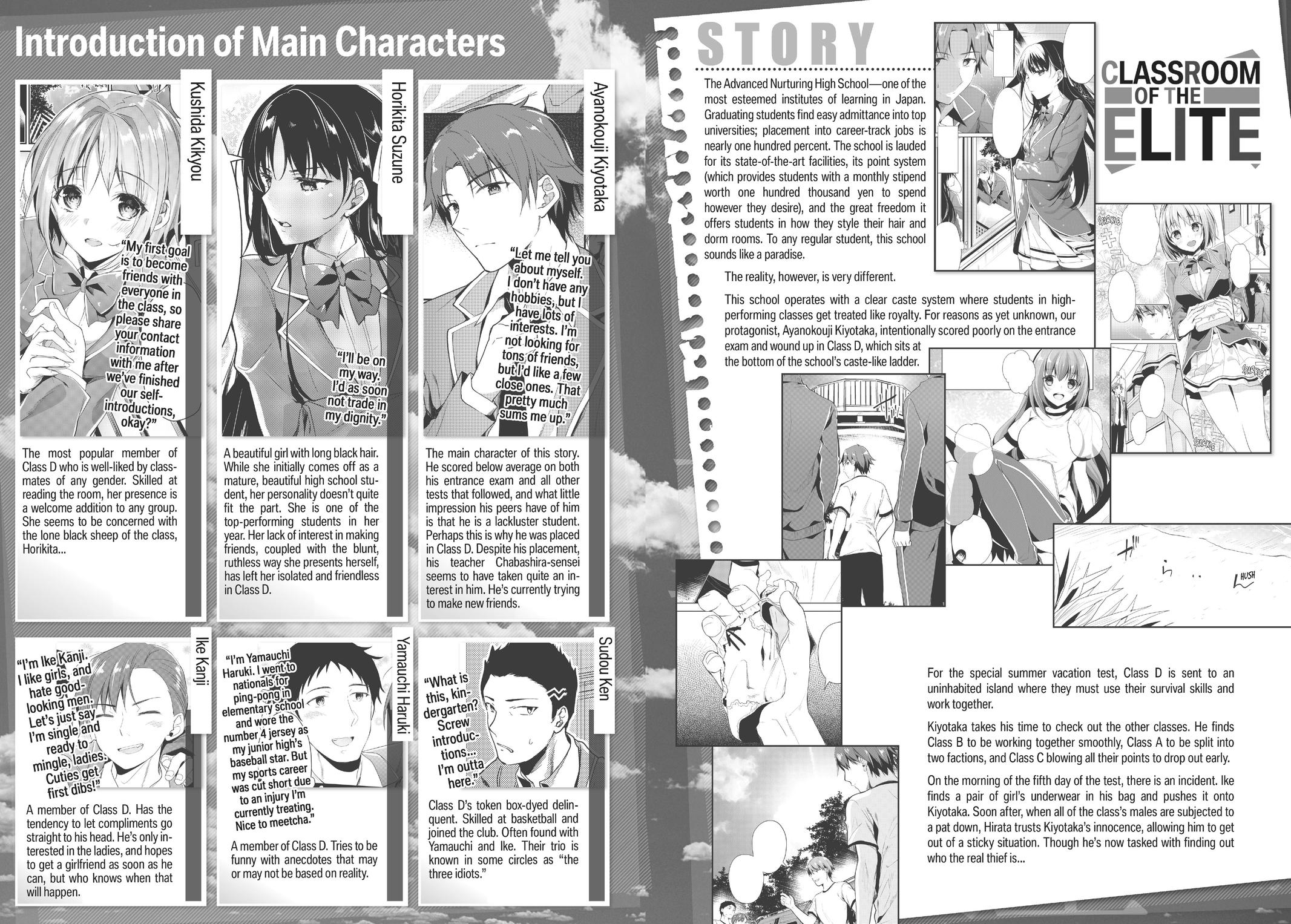 Read Classroom of the Elite Manga Online