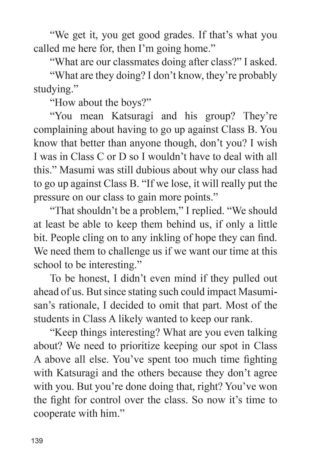 Read Classroom of the Elite Manga Online