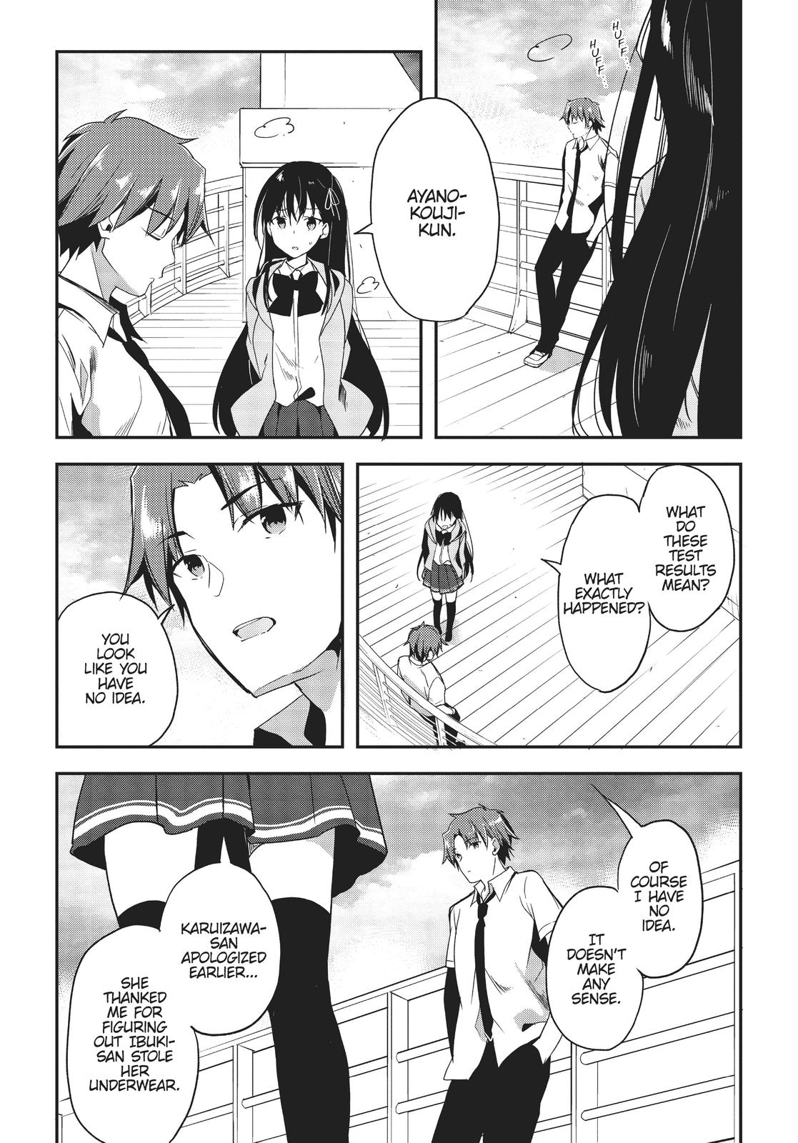 Read Classroom of the Elite Manga Online