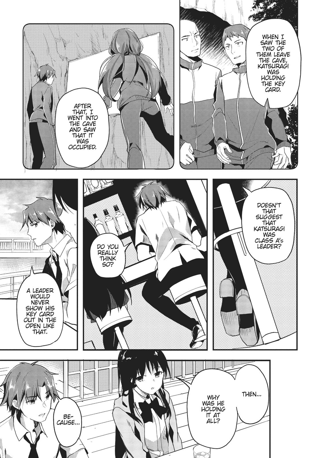 Read Classroom of the Elite Manga Online