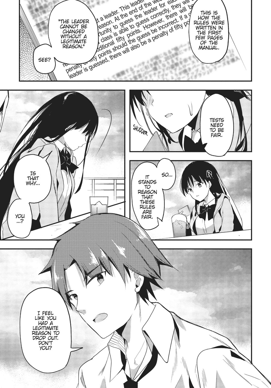 Read Classroom of the Elite Manga Online