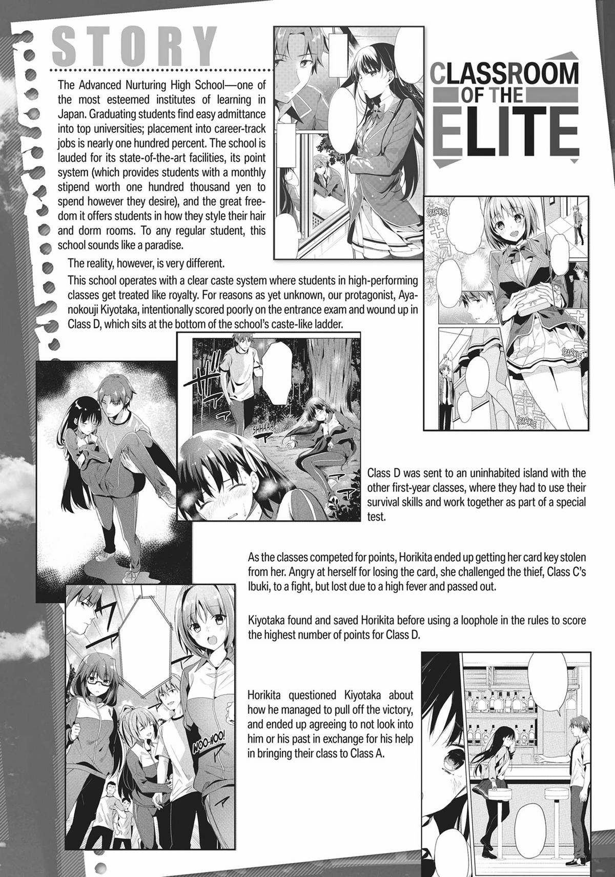 Read Classroom of the Elite Manga Online
