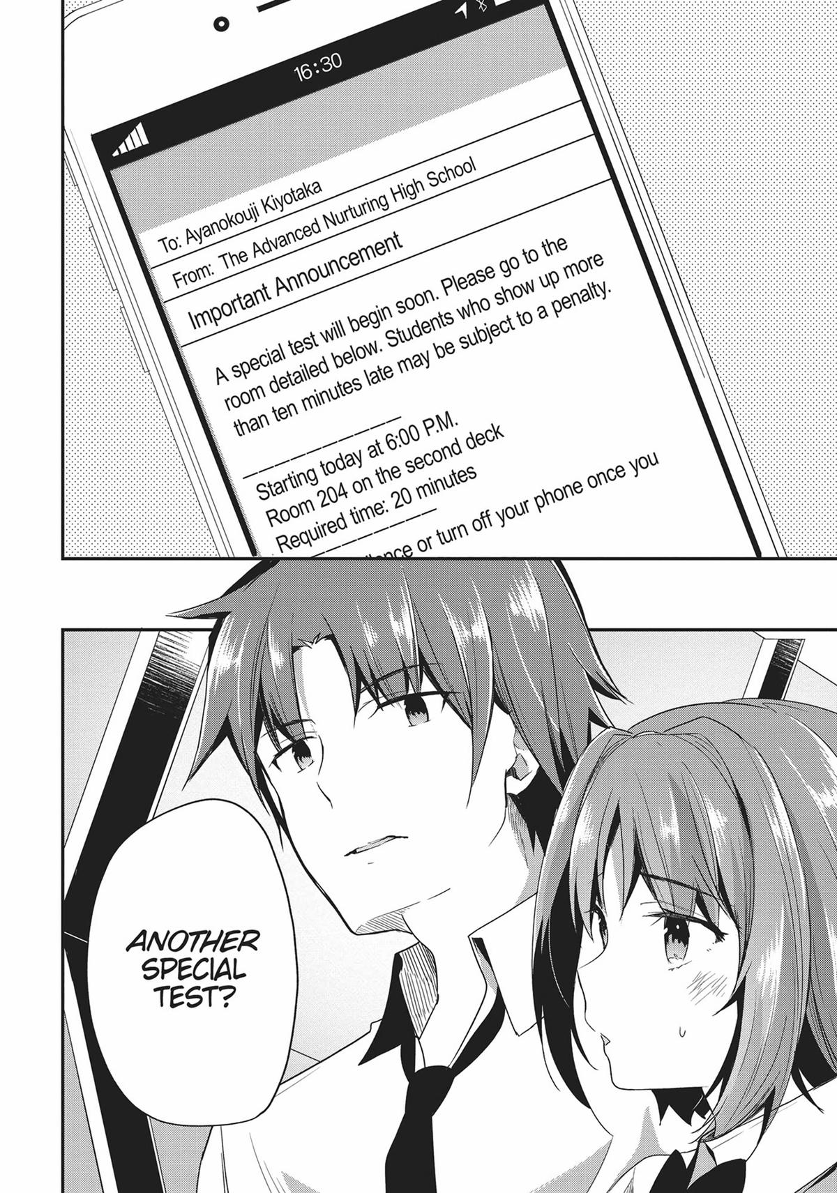 Read Classroom of the Elite Manga Online