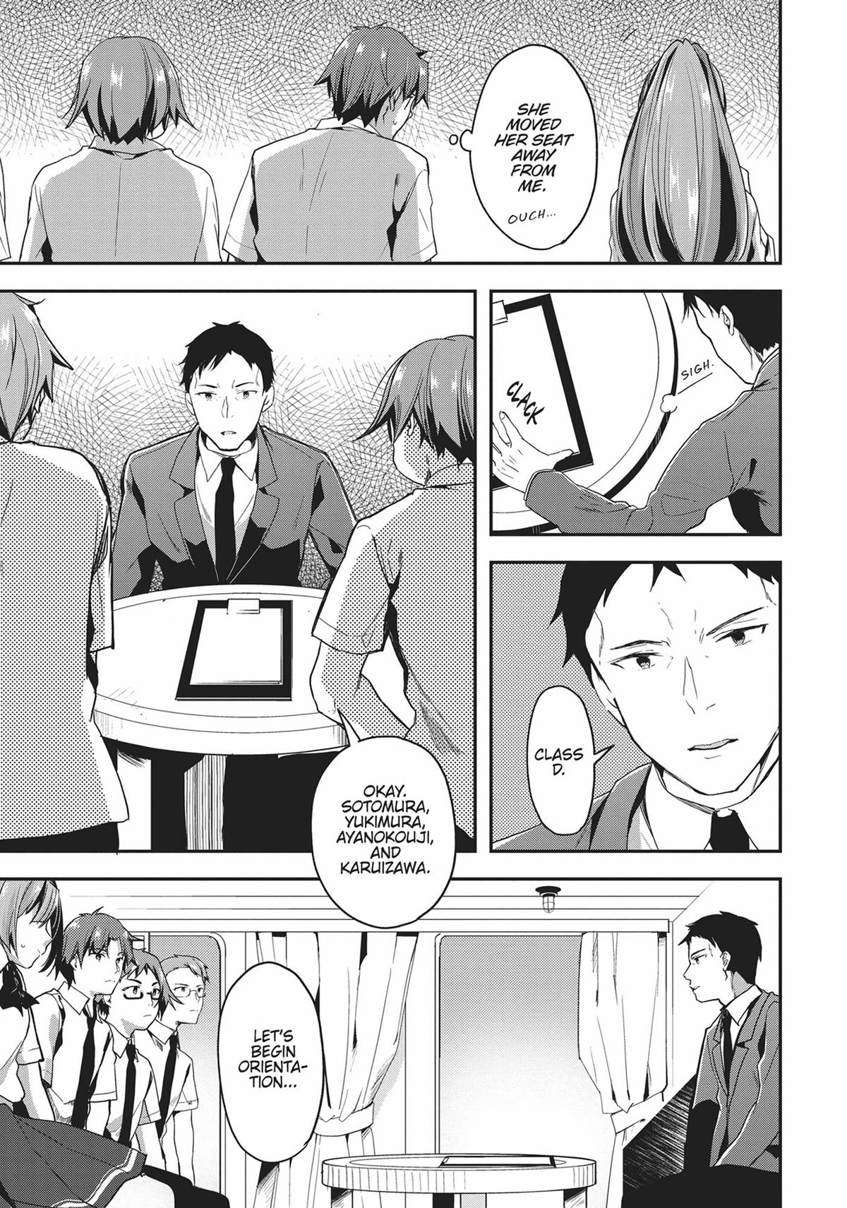 Read Classroom of the Elite Manga Online