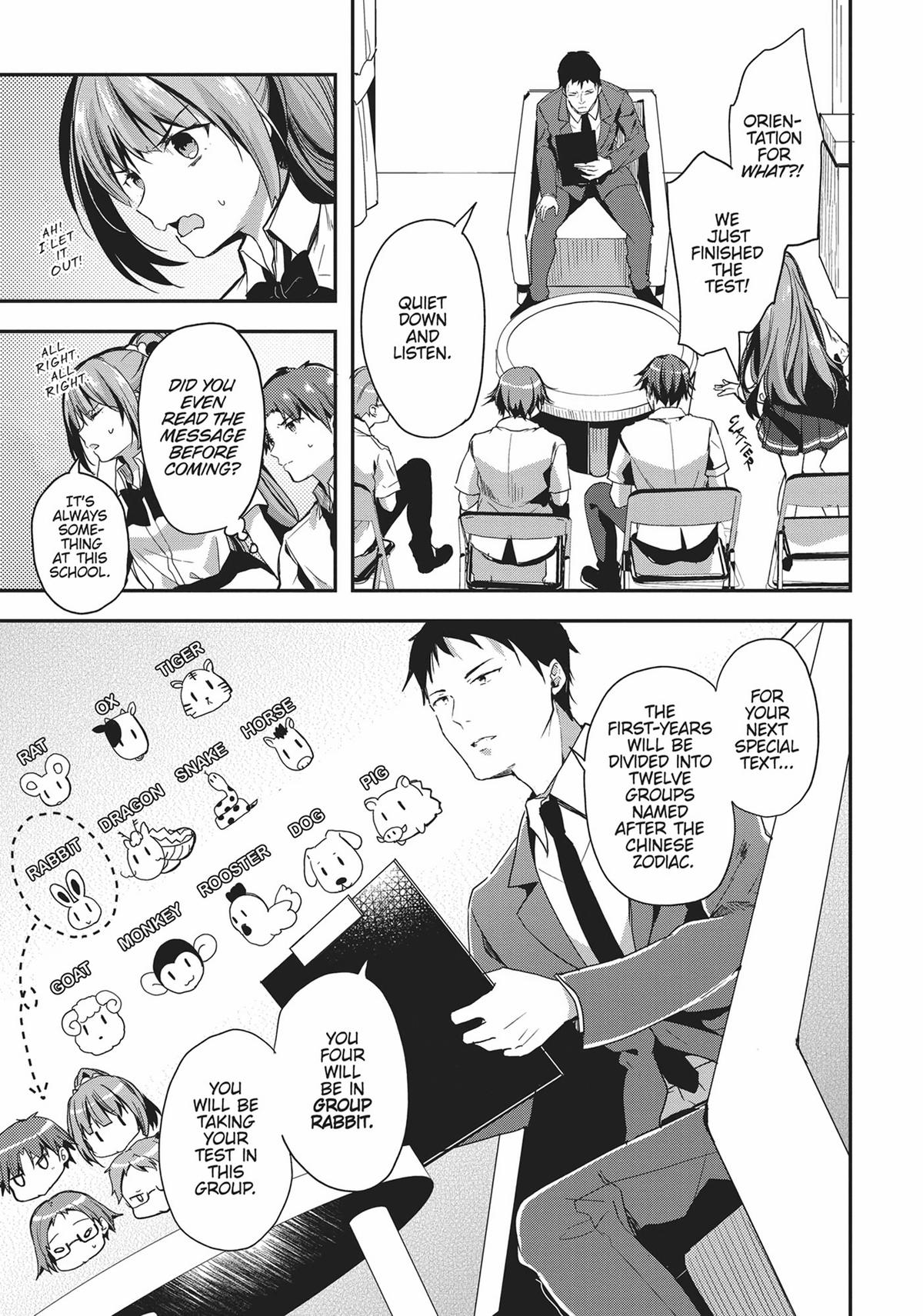 Read Classroom of the Elite Manga Online