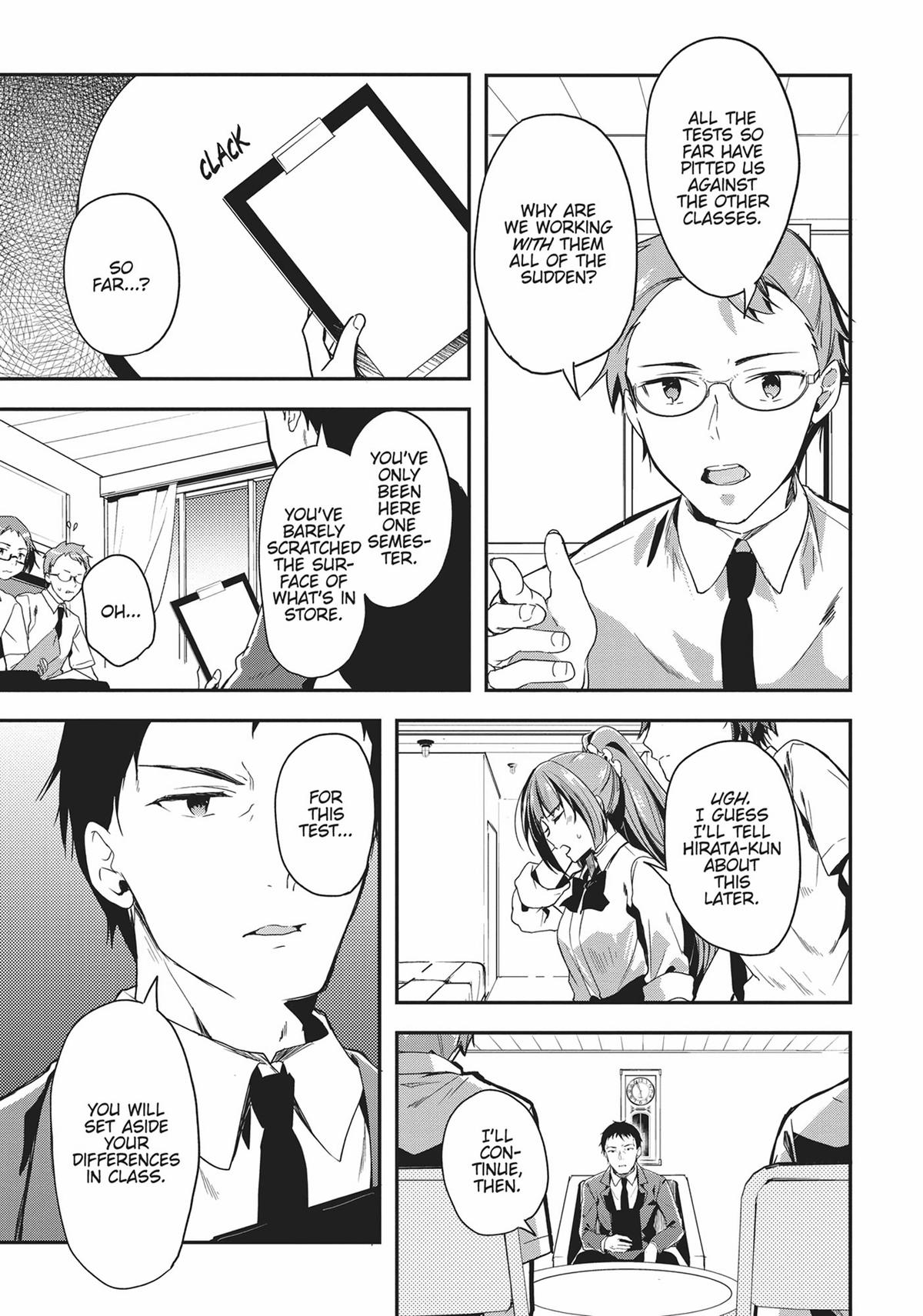 Read Classroom of the Elite Manga Online