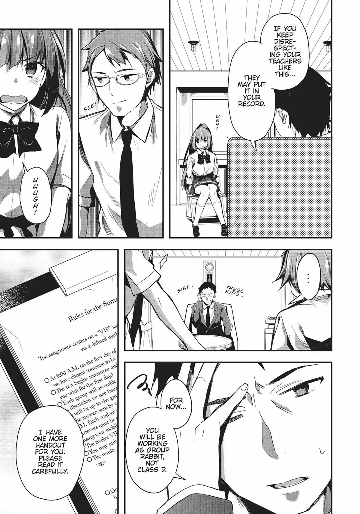 Read Classroom of the Elite Manga Online