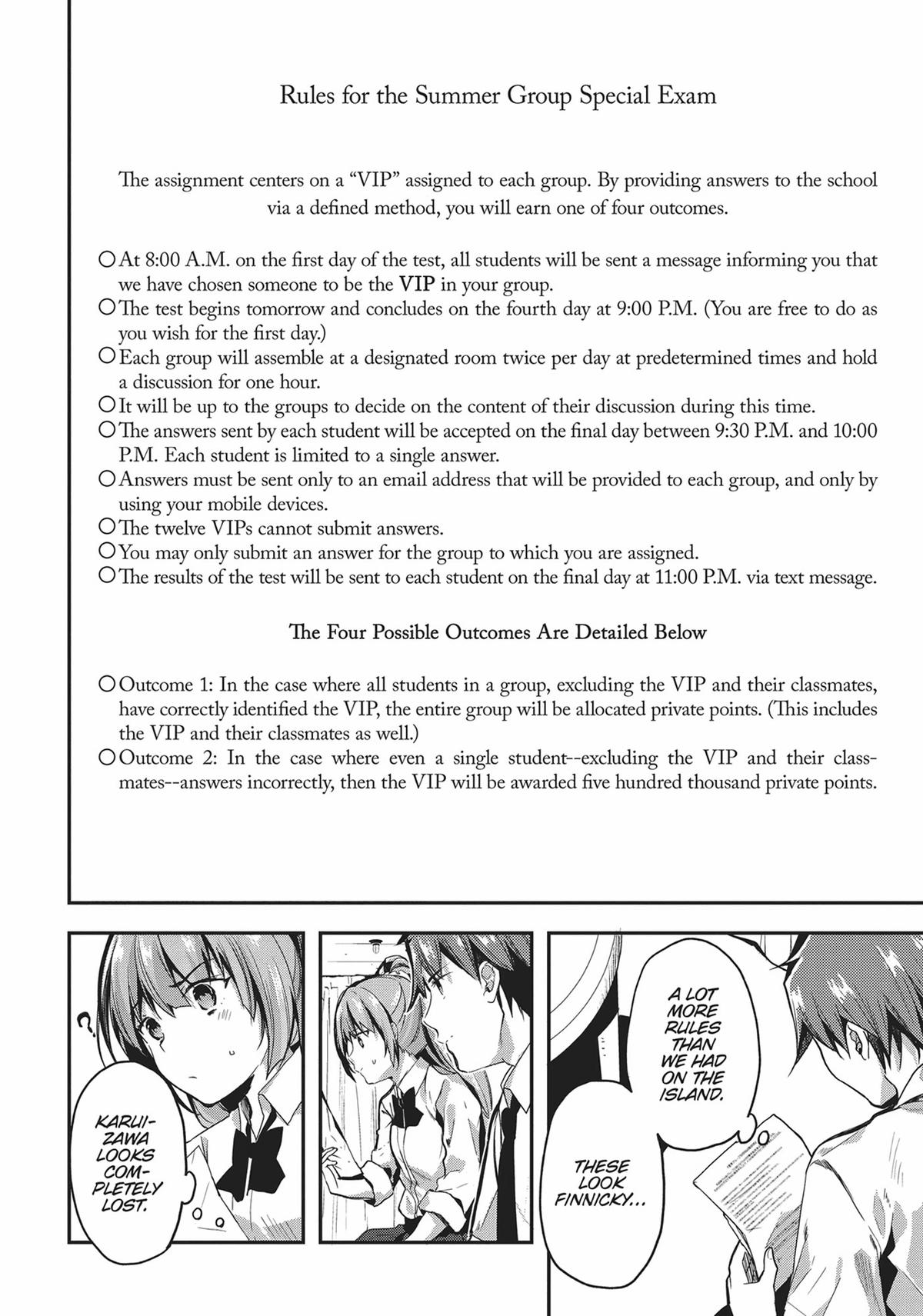 Read Classroom of the Elite Manga Online