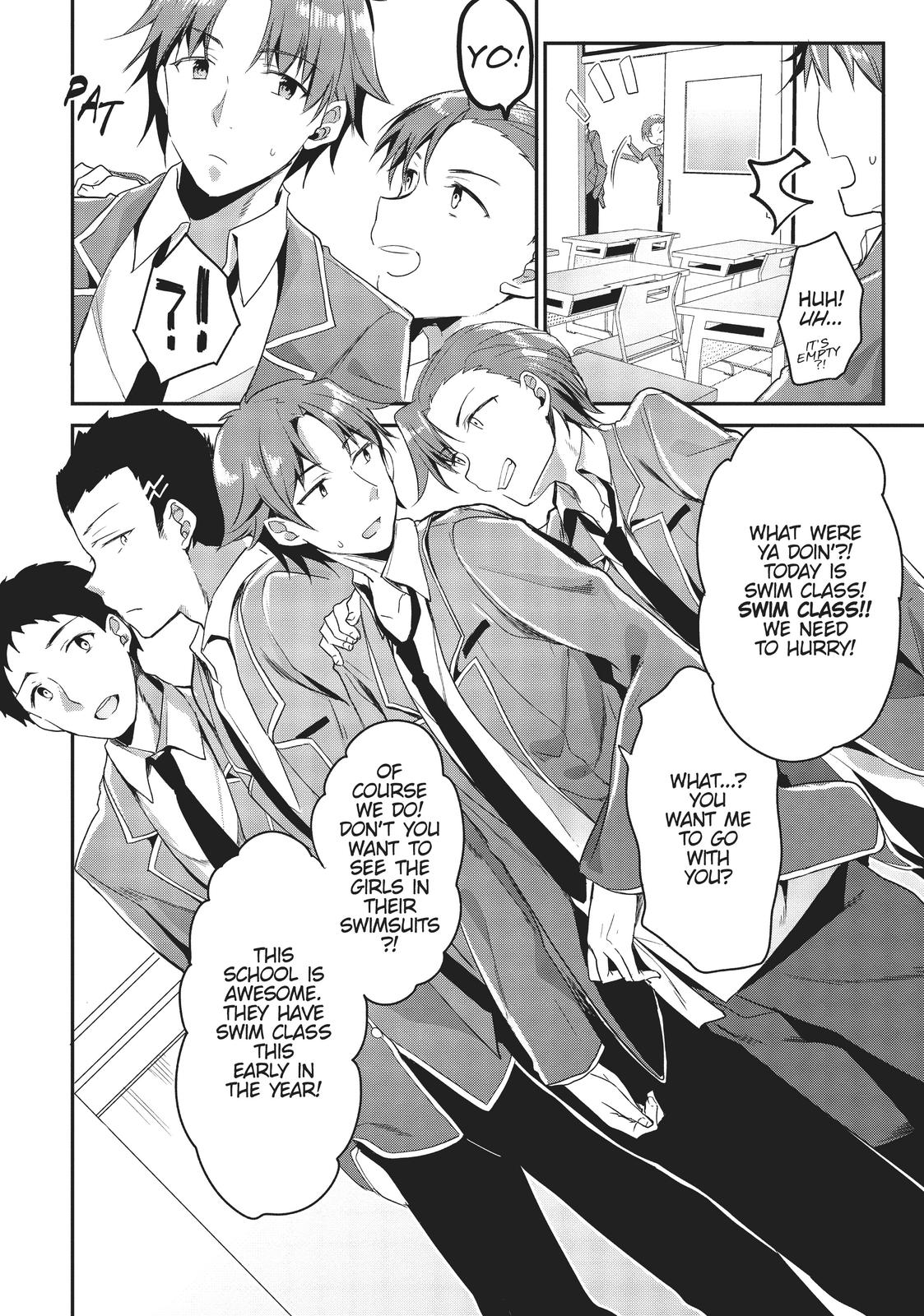 Read Classroom of the Elite Manga Online