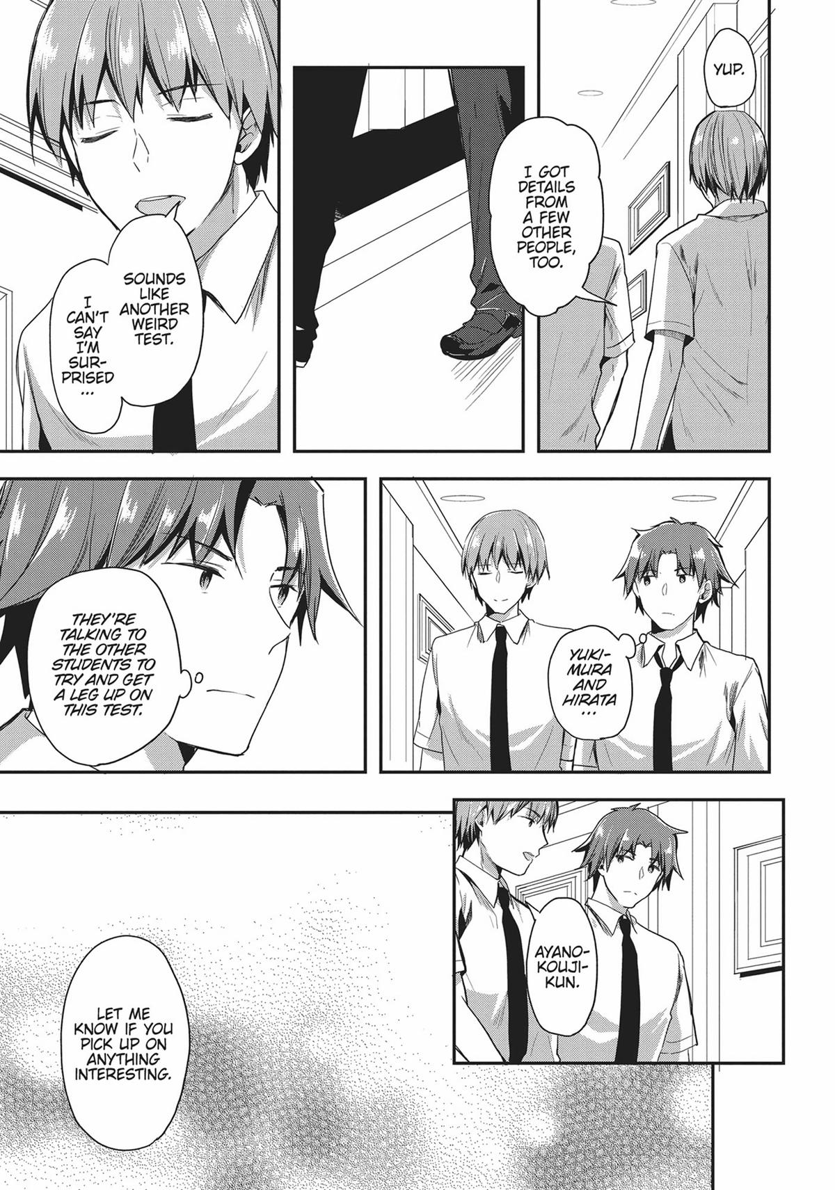 Read Classroom of the Elite Manga Online