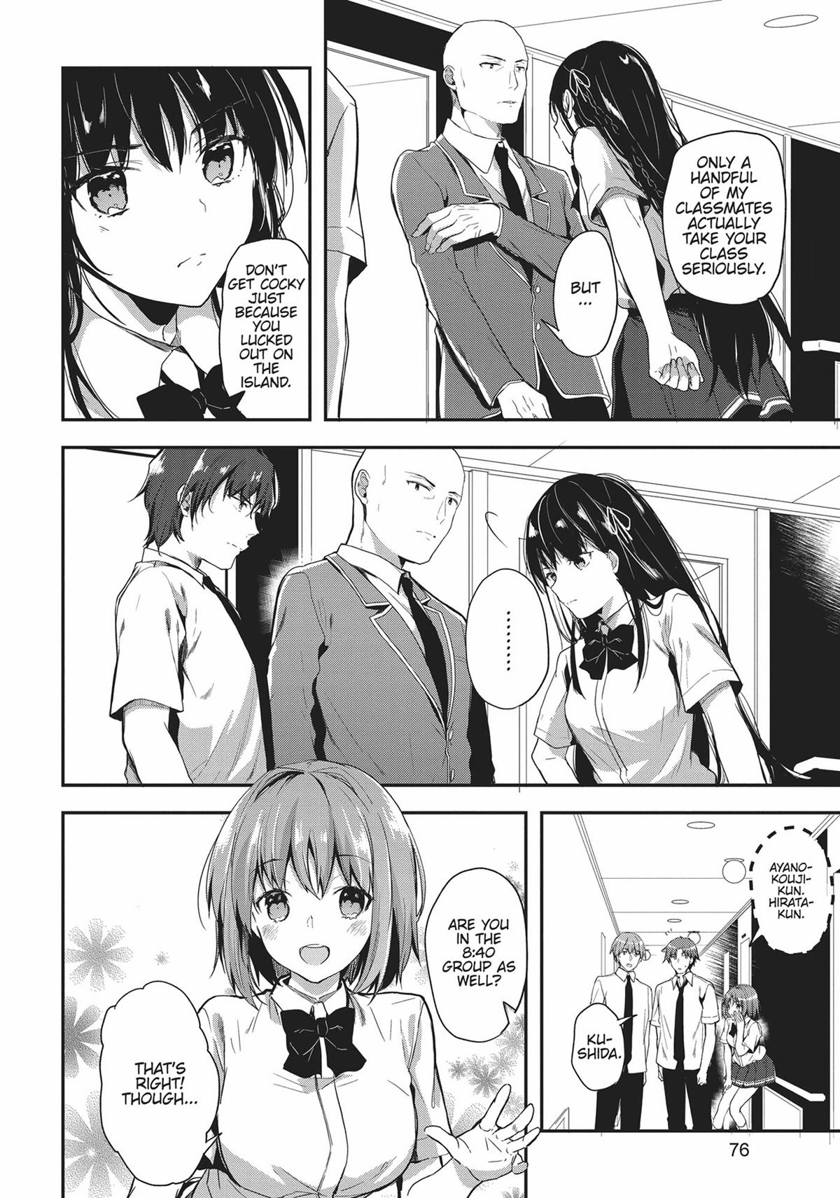 Read Classroom of the Elite Manga Online