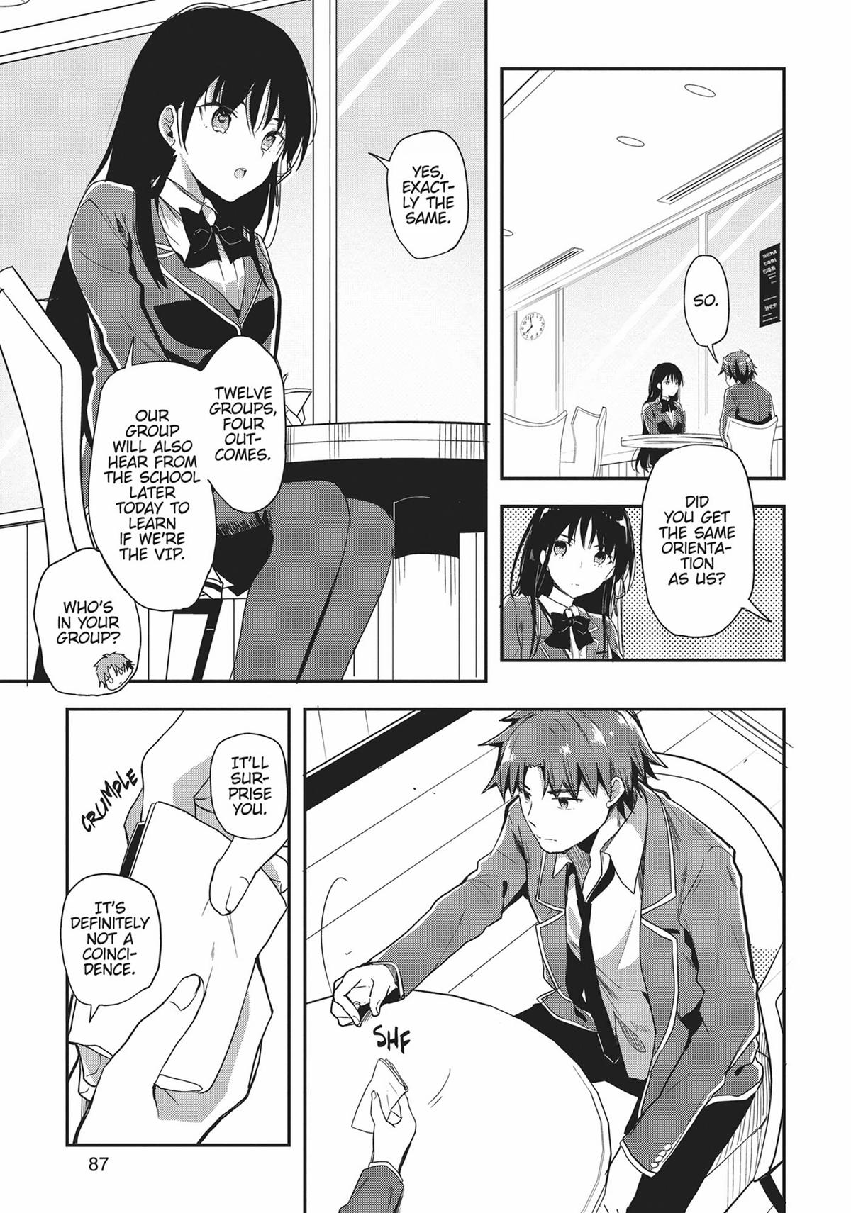 Read Classroom of the Elite Manga Online