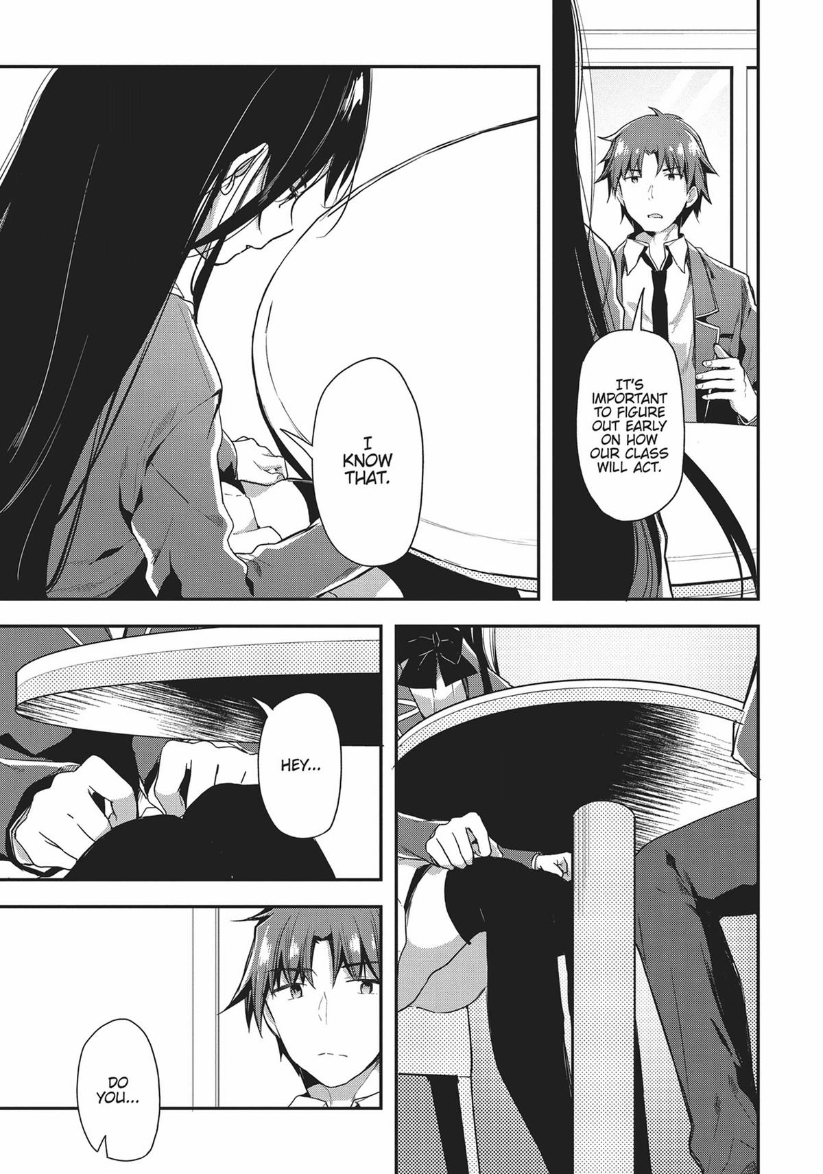Read Classroom of the Elite Manga Online