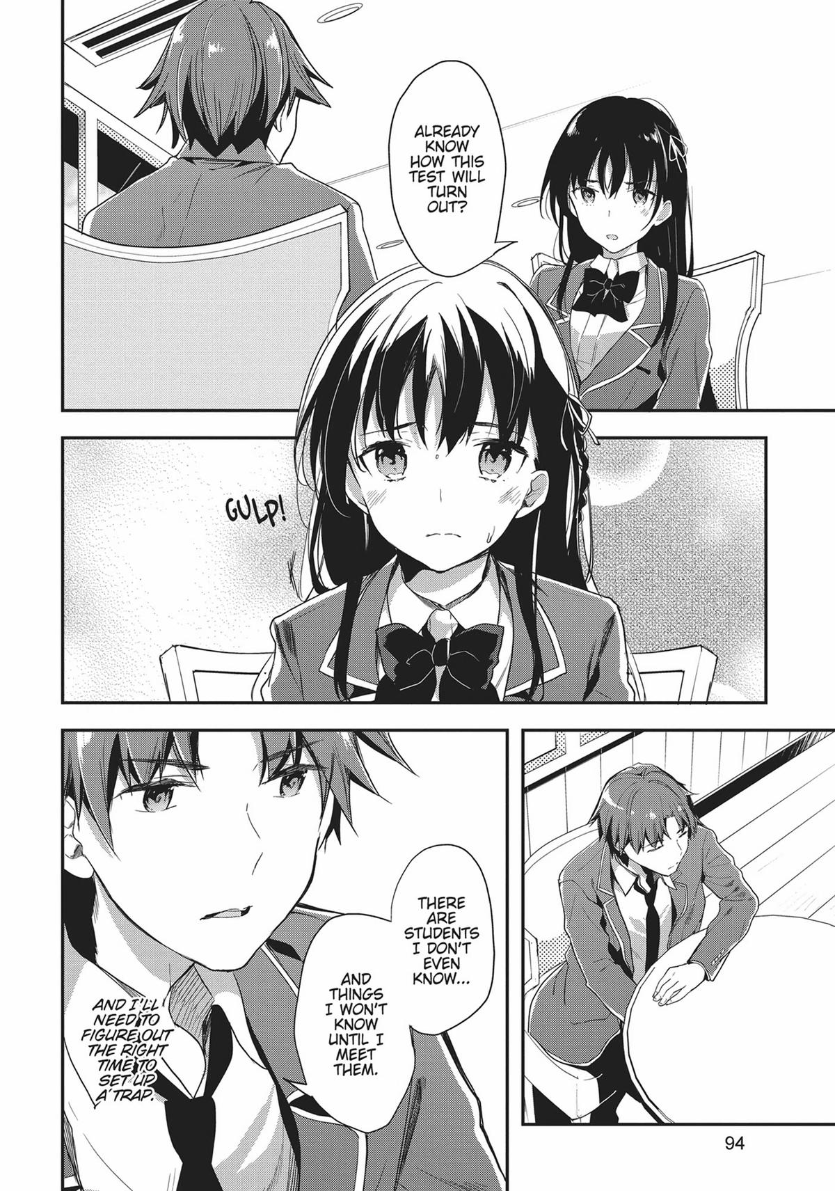 Read Classroom of the Elite Manga Online