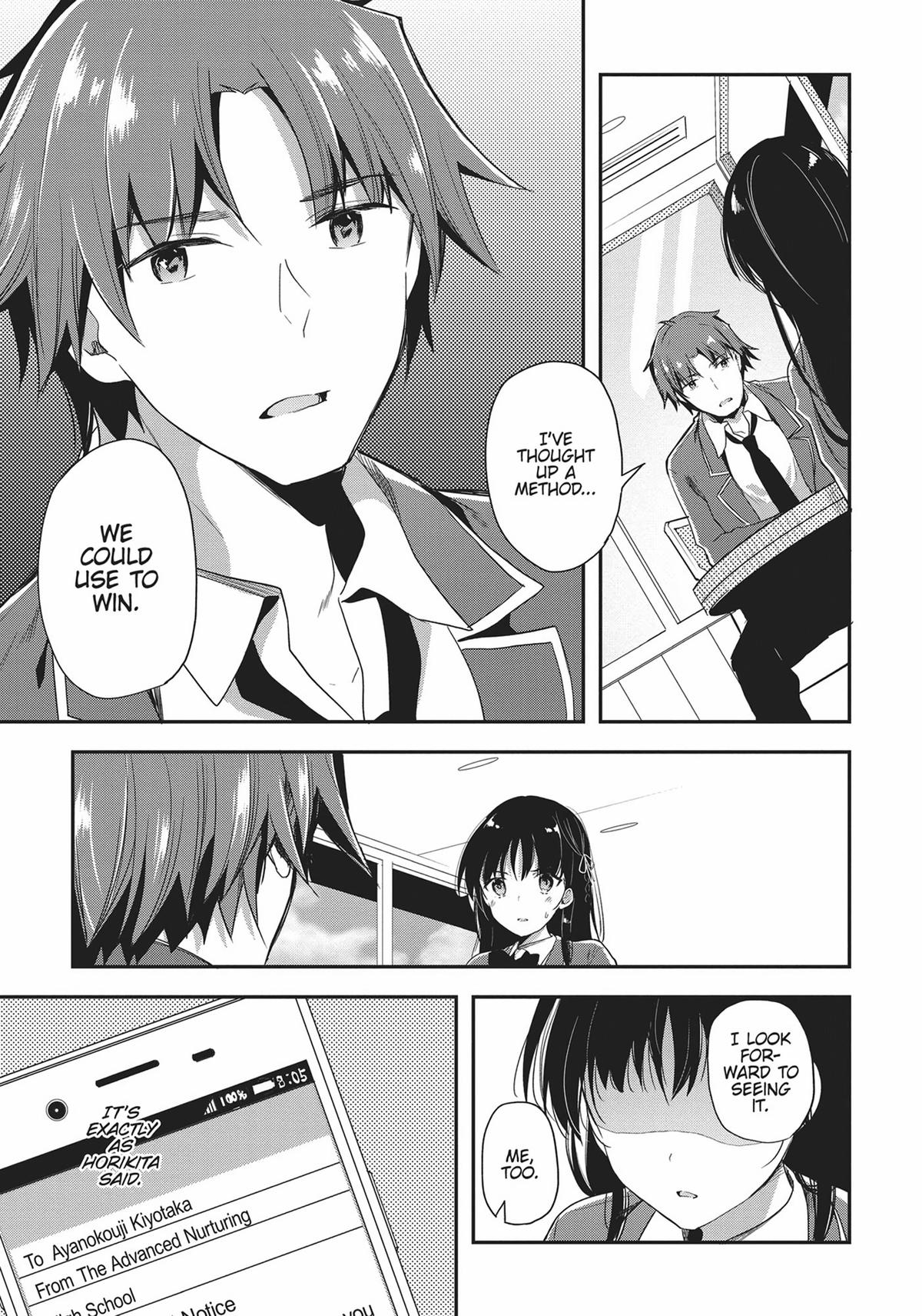 Read Classroom of the Elite Manga Online