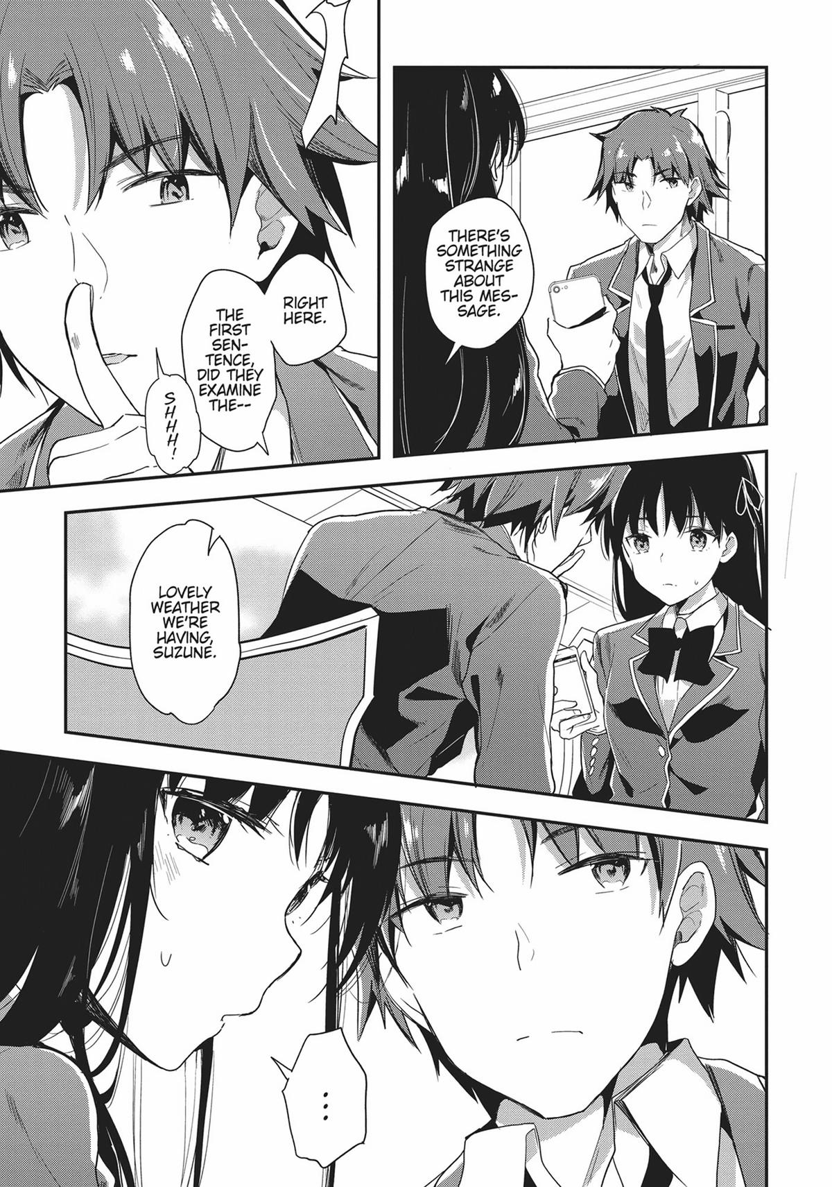 Read Classroom of the Elite Manga Online