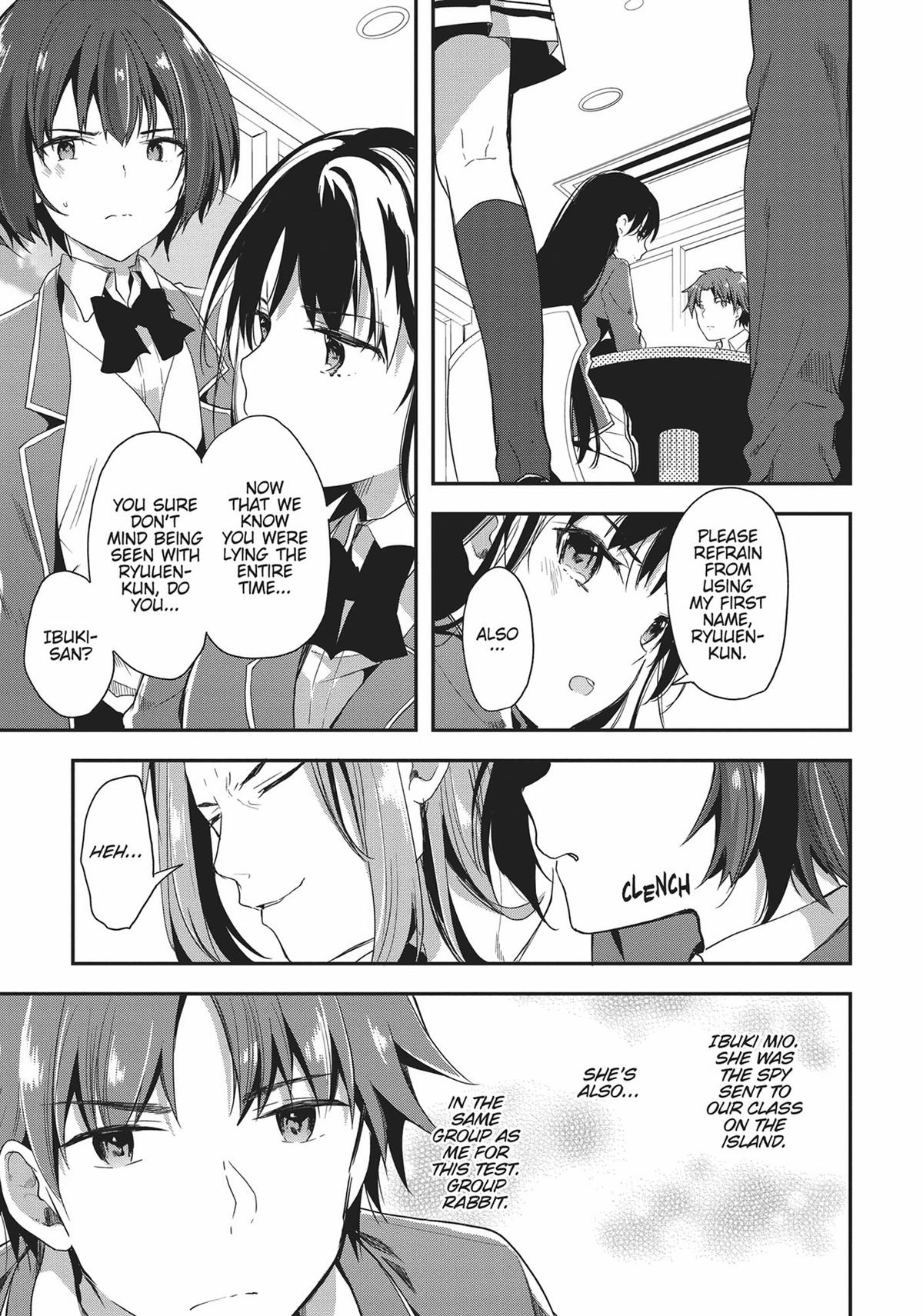 Read Classroom of the Elite Manga Online