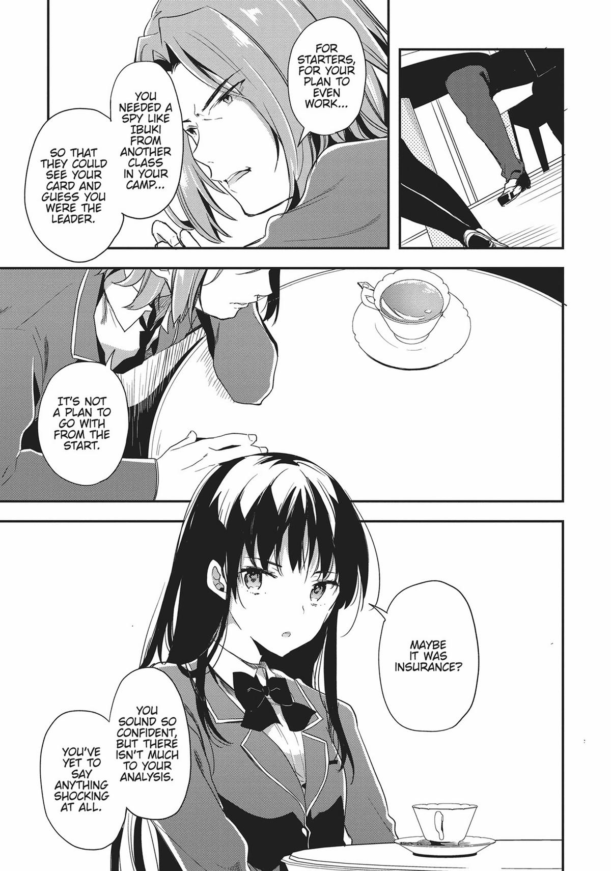 Read Classroom of the Elite Manga Online