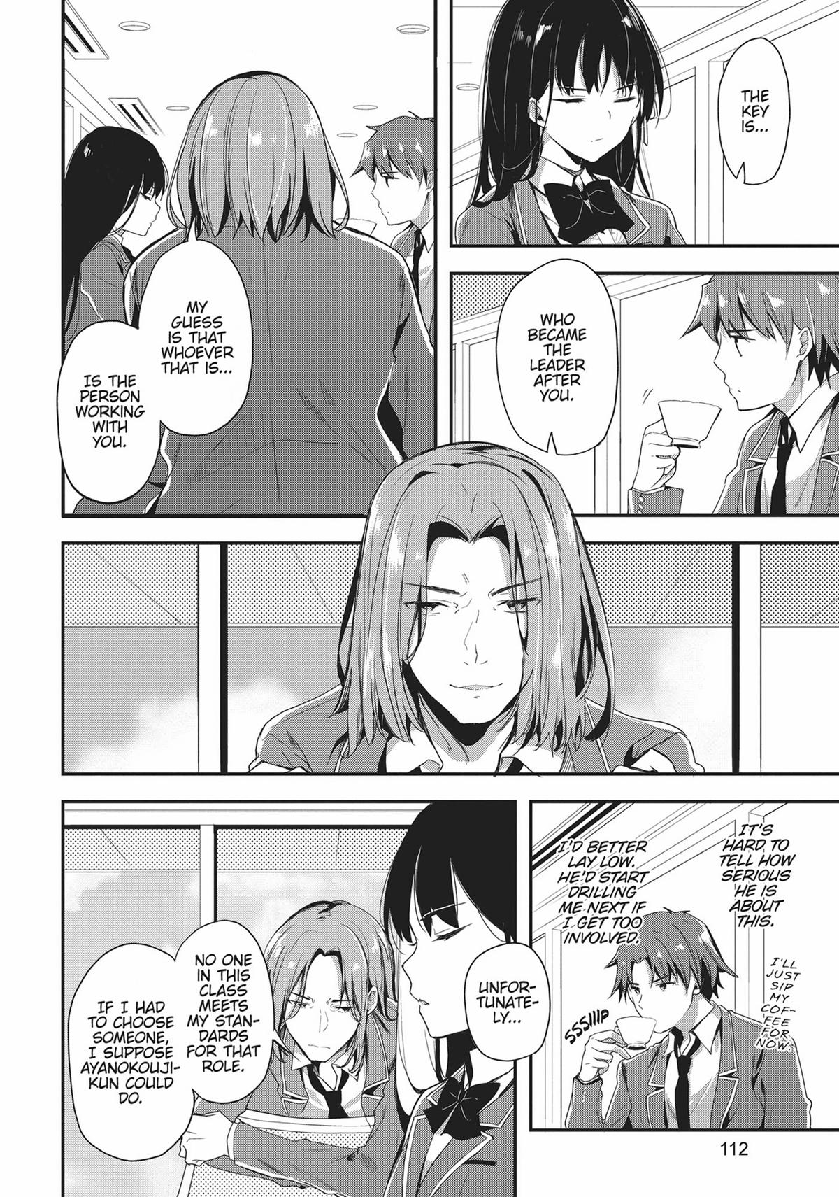 Read Classroom of the Elite Manga Online