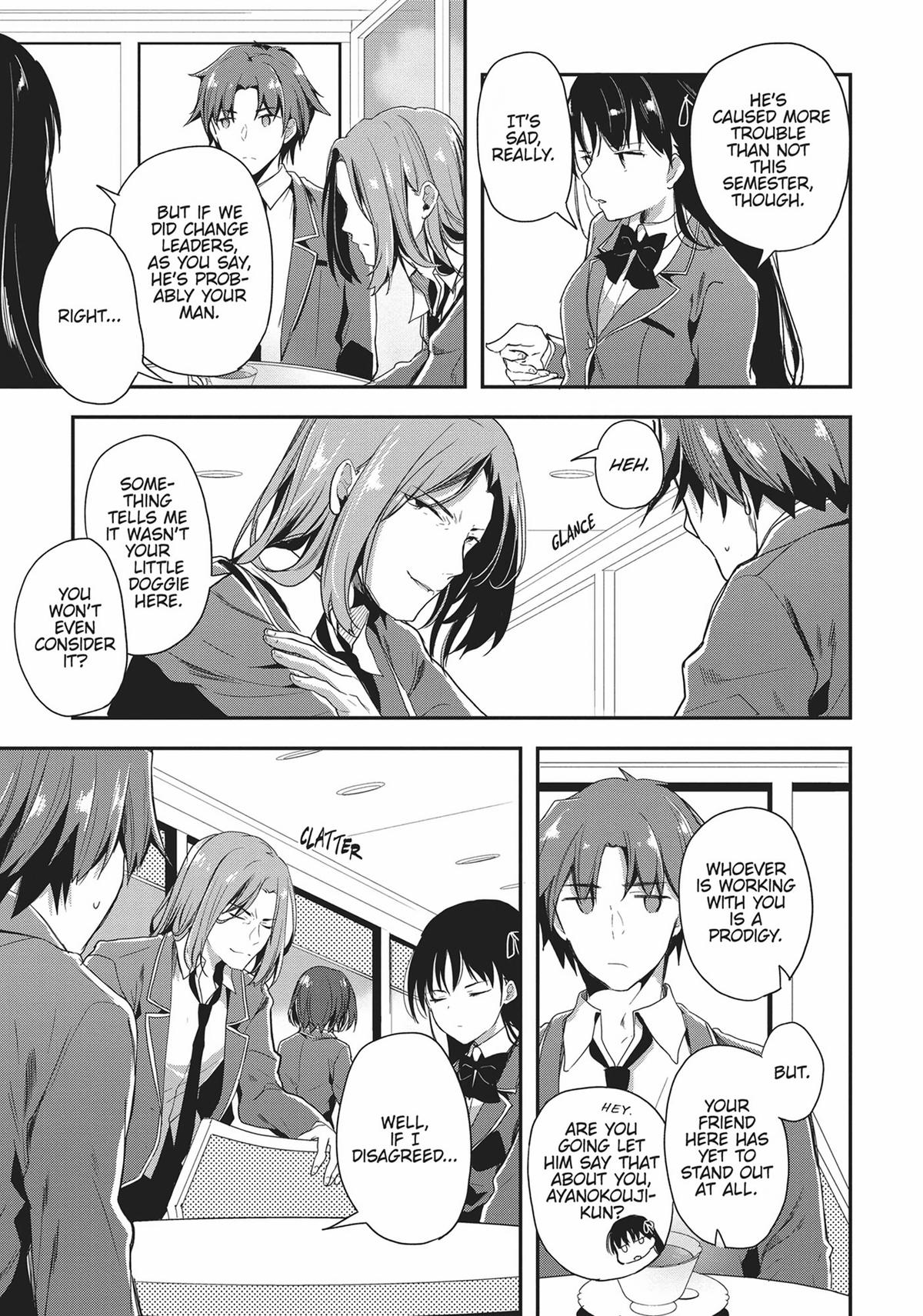 Read Classroom of the Elite Manga Online