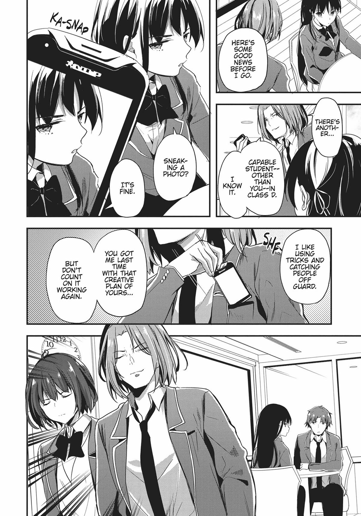 Read Classroom of the Elite Manga Online
